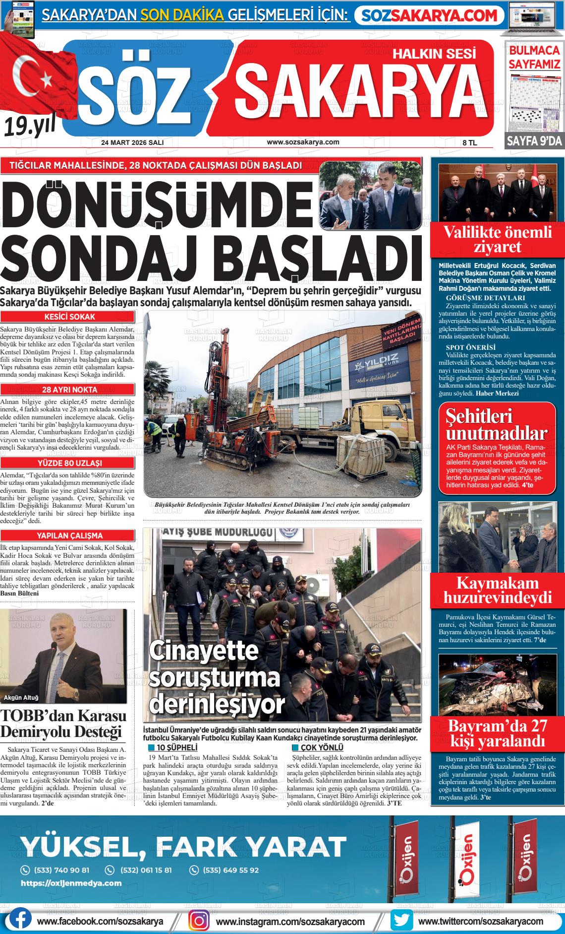 Sakarya Halk 24.03.2026