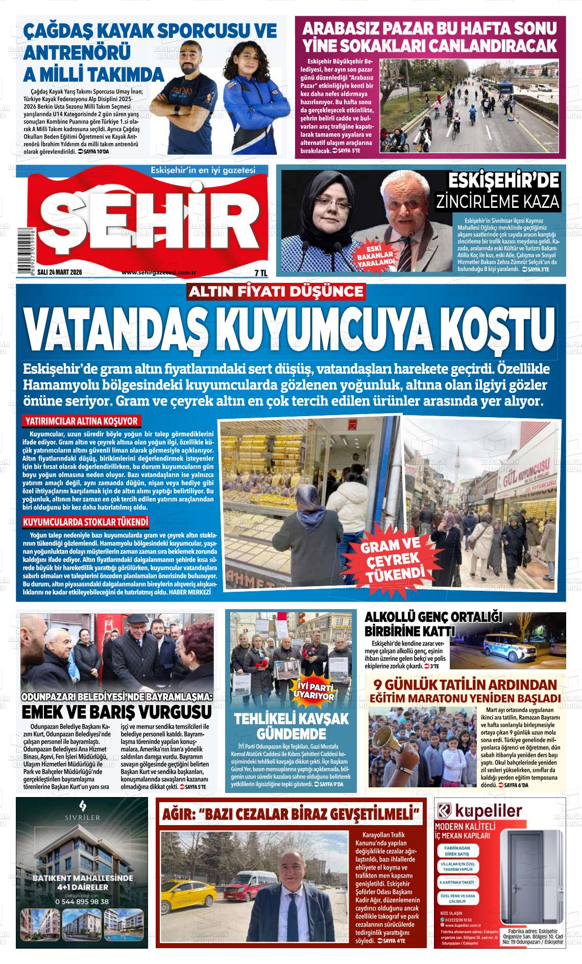 Eskisehir Sehir 24.03.2026
