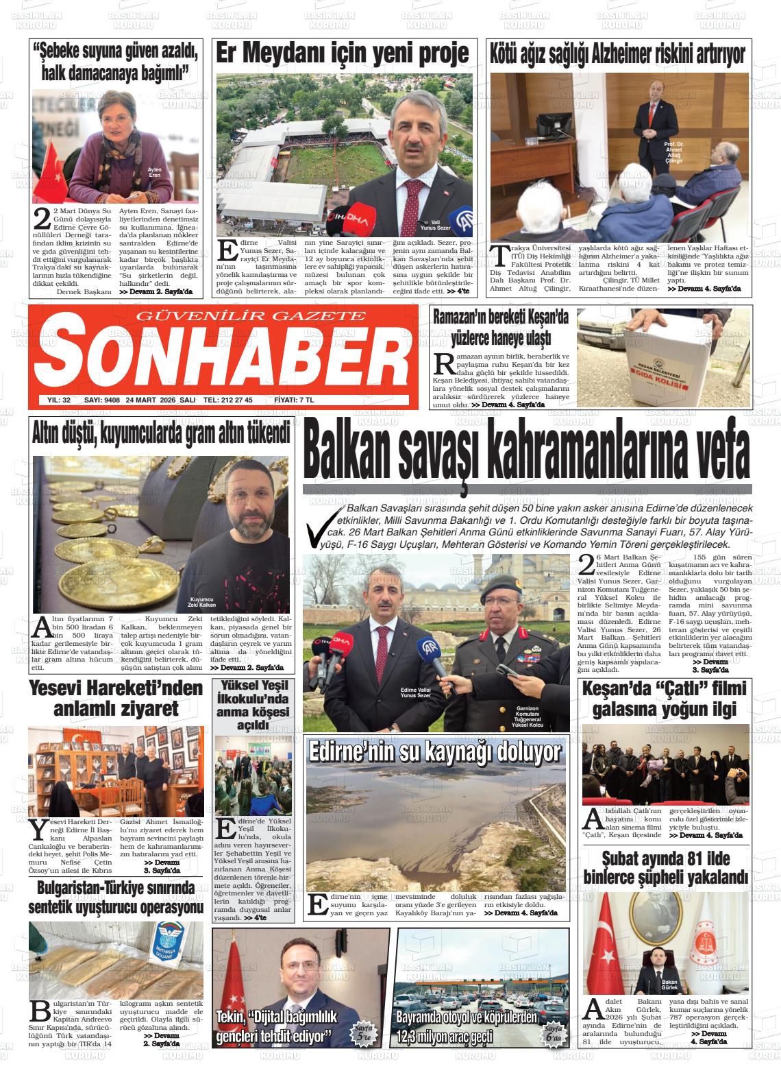 Eskisehir Sonhaber 24.03.2026
