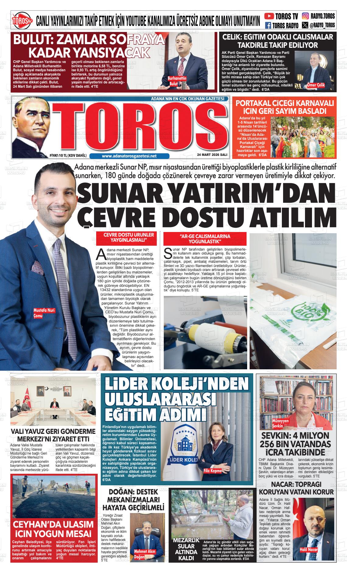 Antalya Toros 24.03.2026