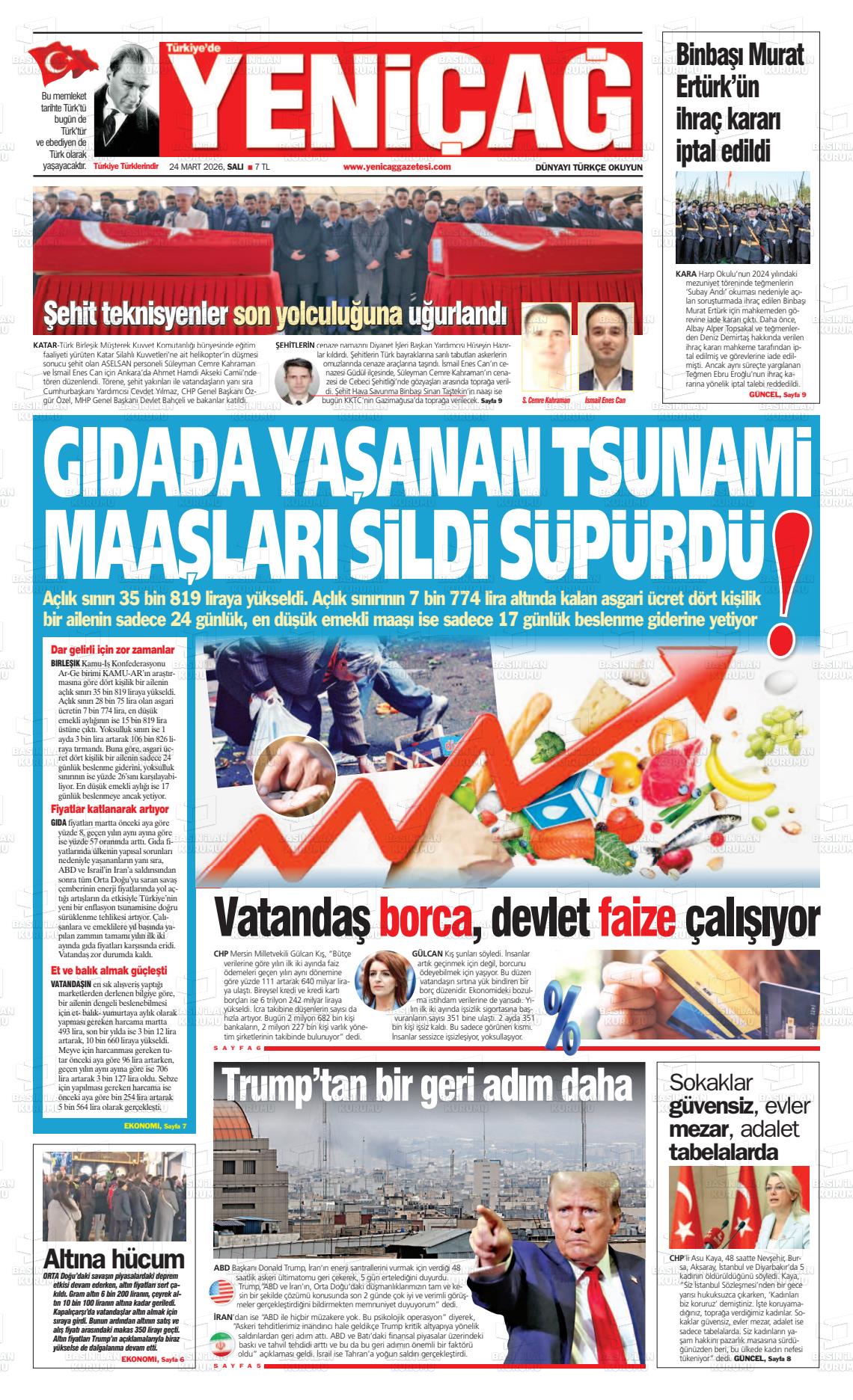 Istanbul Turkiyedeyenicag 24.03.2026