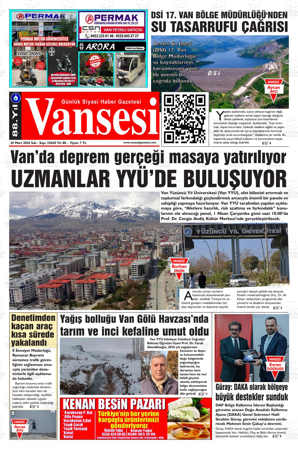 Van Sesi 24.03.2026