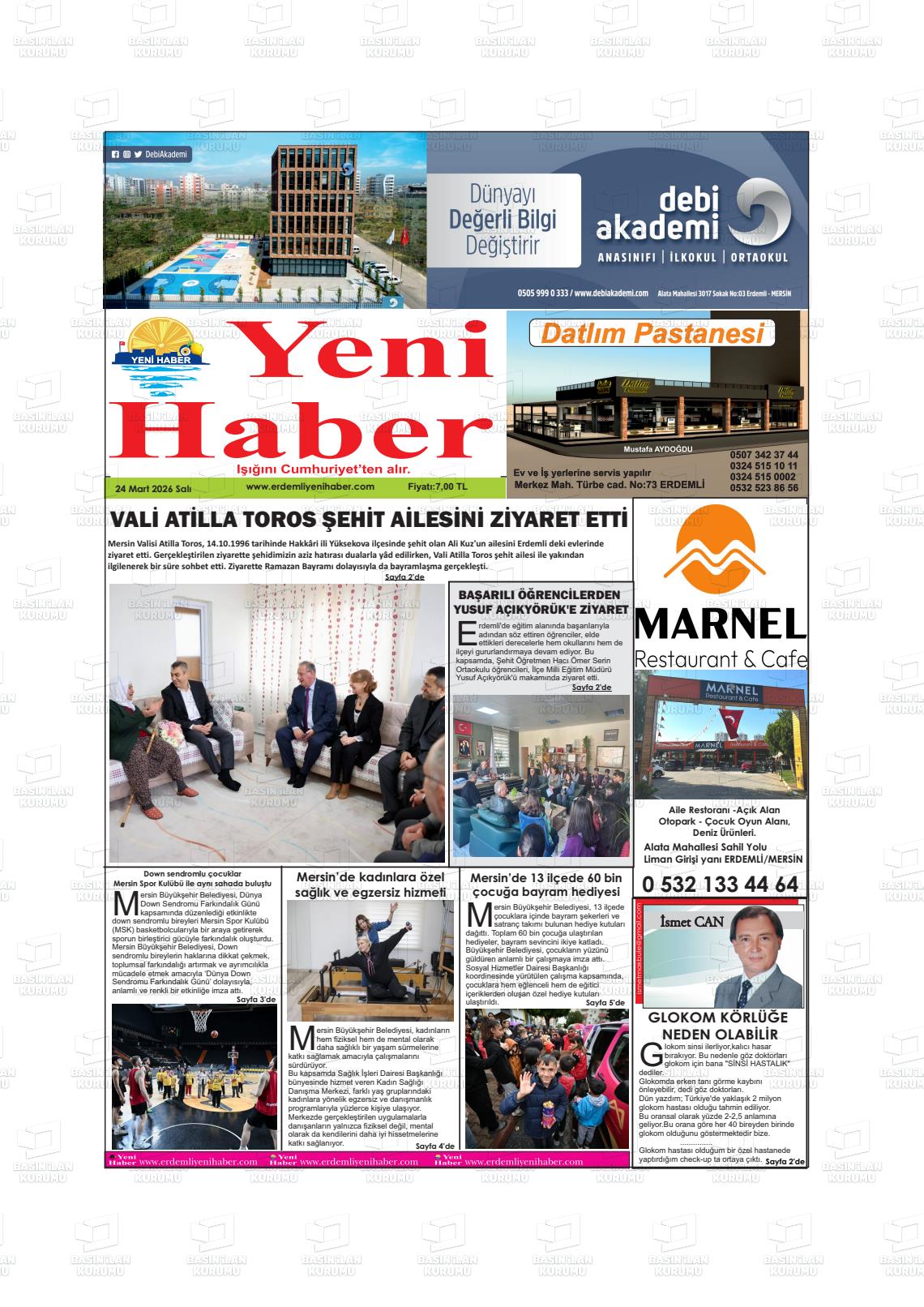 Konya Yenihaber 24.03.2026