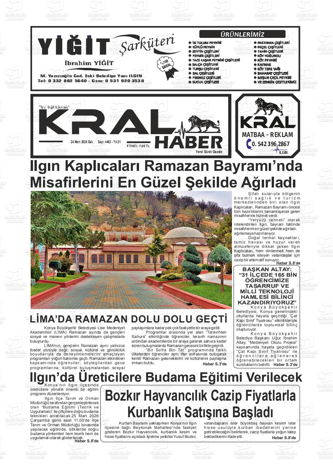 Konya Yeniilginpostasi 24.03.2026