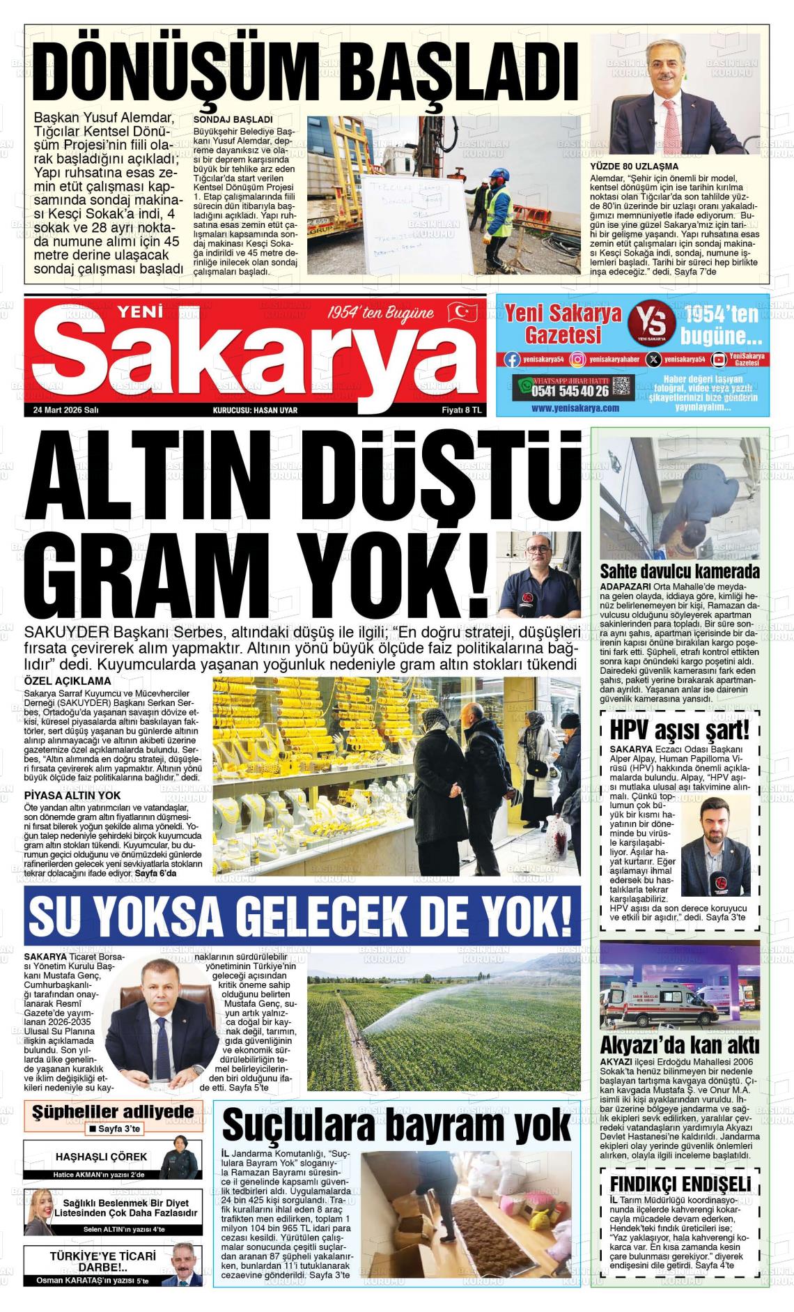 Sakarya Yeni 24.03.2026