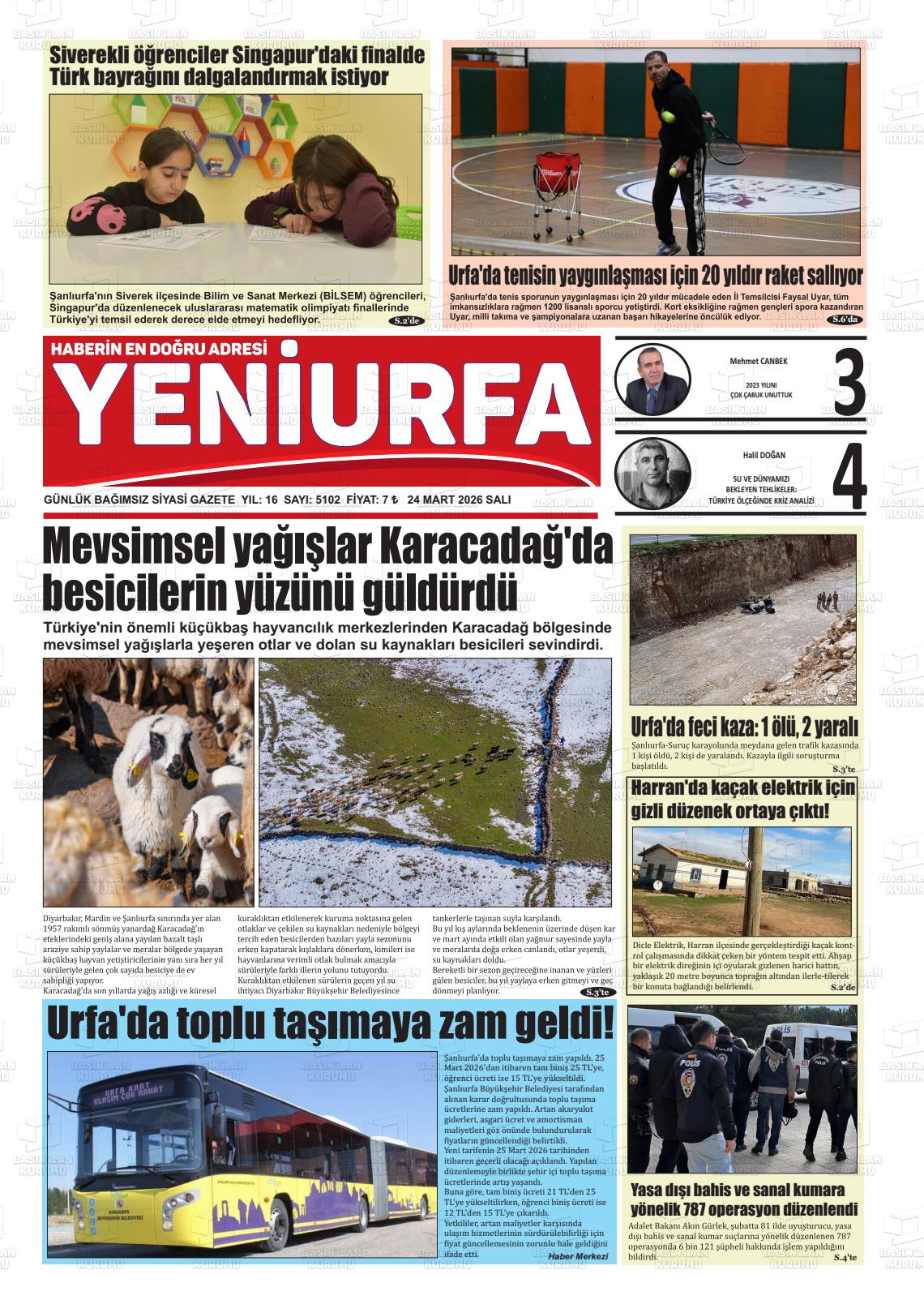 Sanliurfa Yeniurfa 24.03.2026