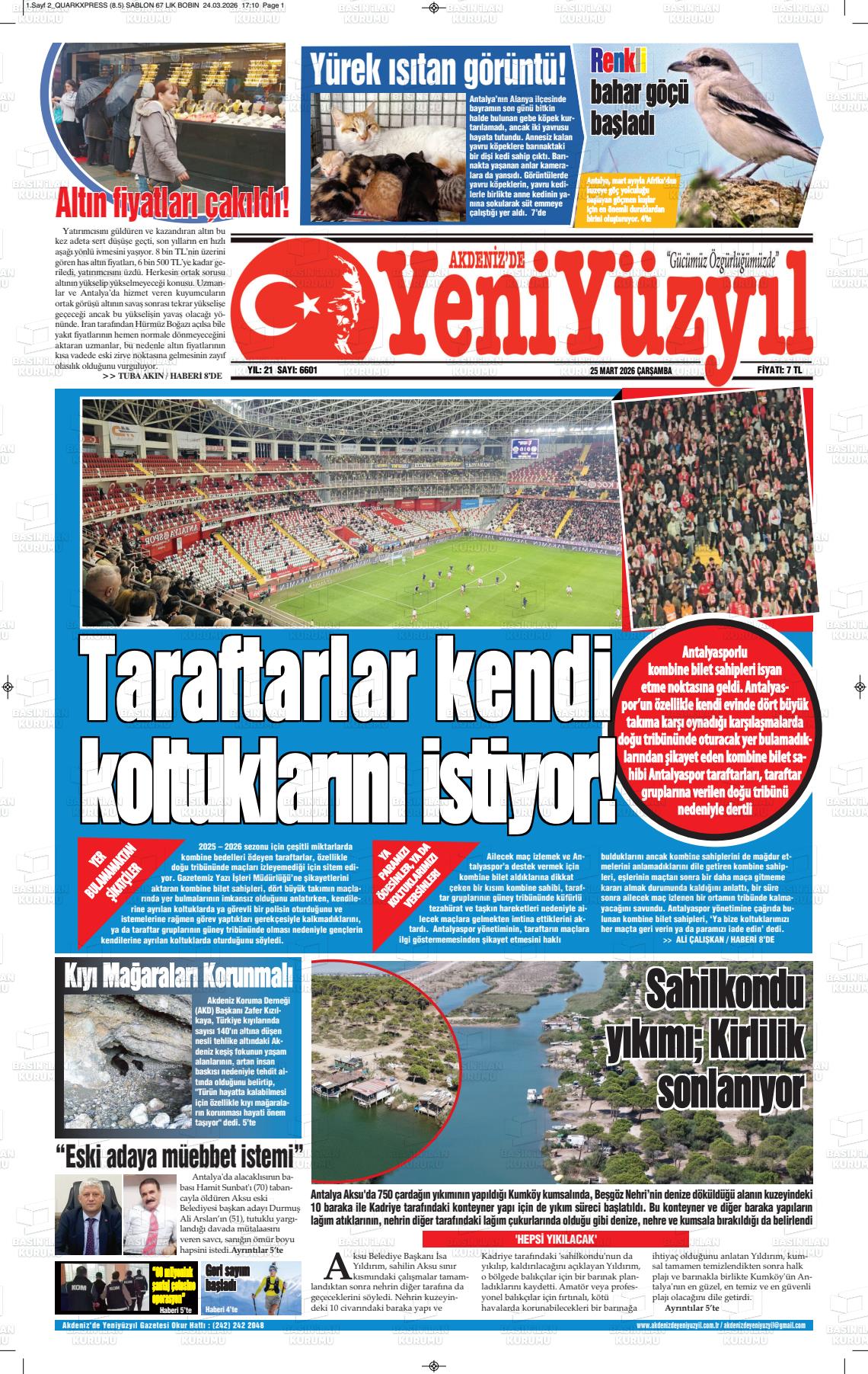 Antalya Akdenizdeyeniyuzyil 25.03.2026