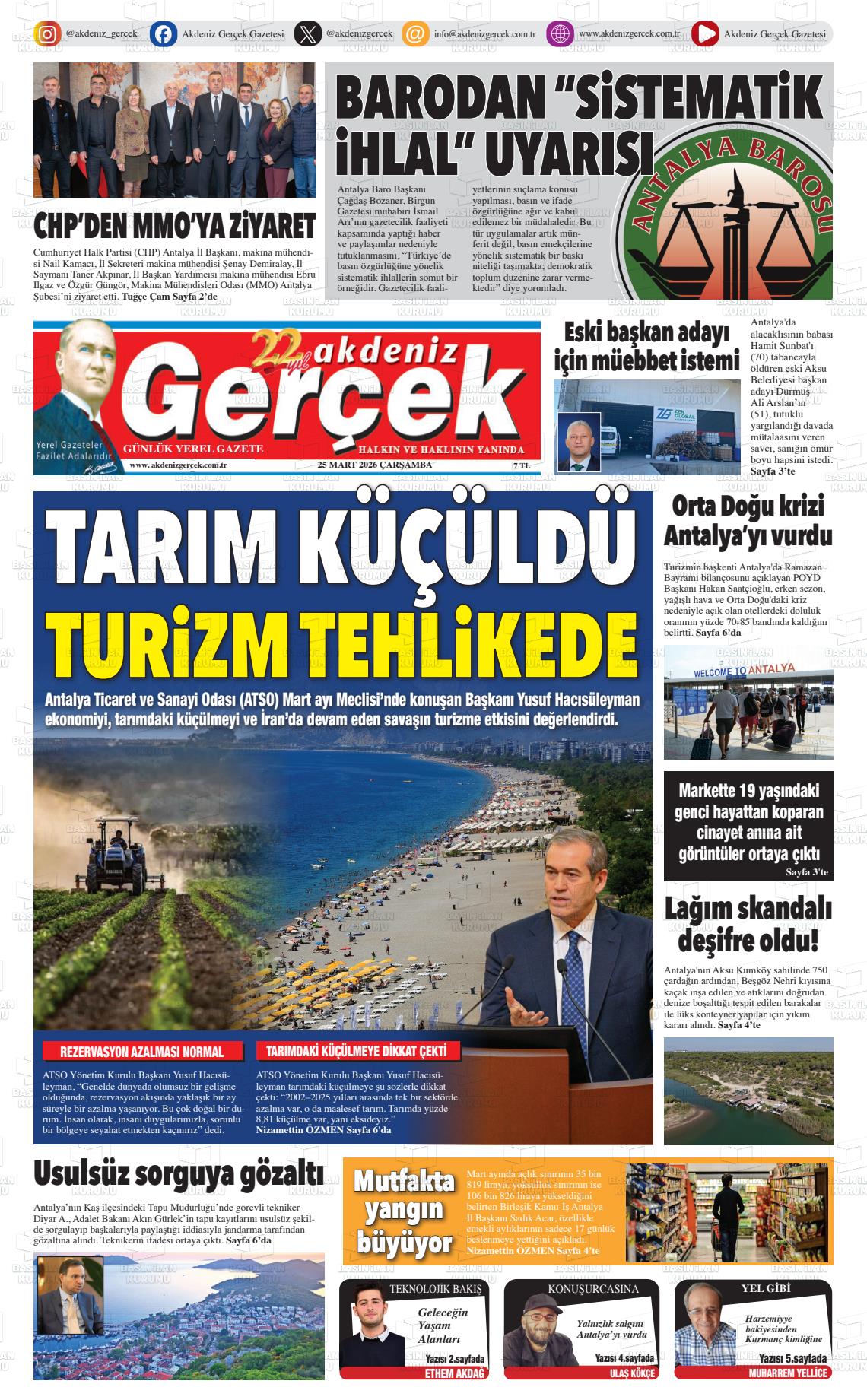 Antalya Akdenizgercek 25.03.2026