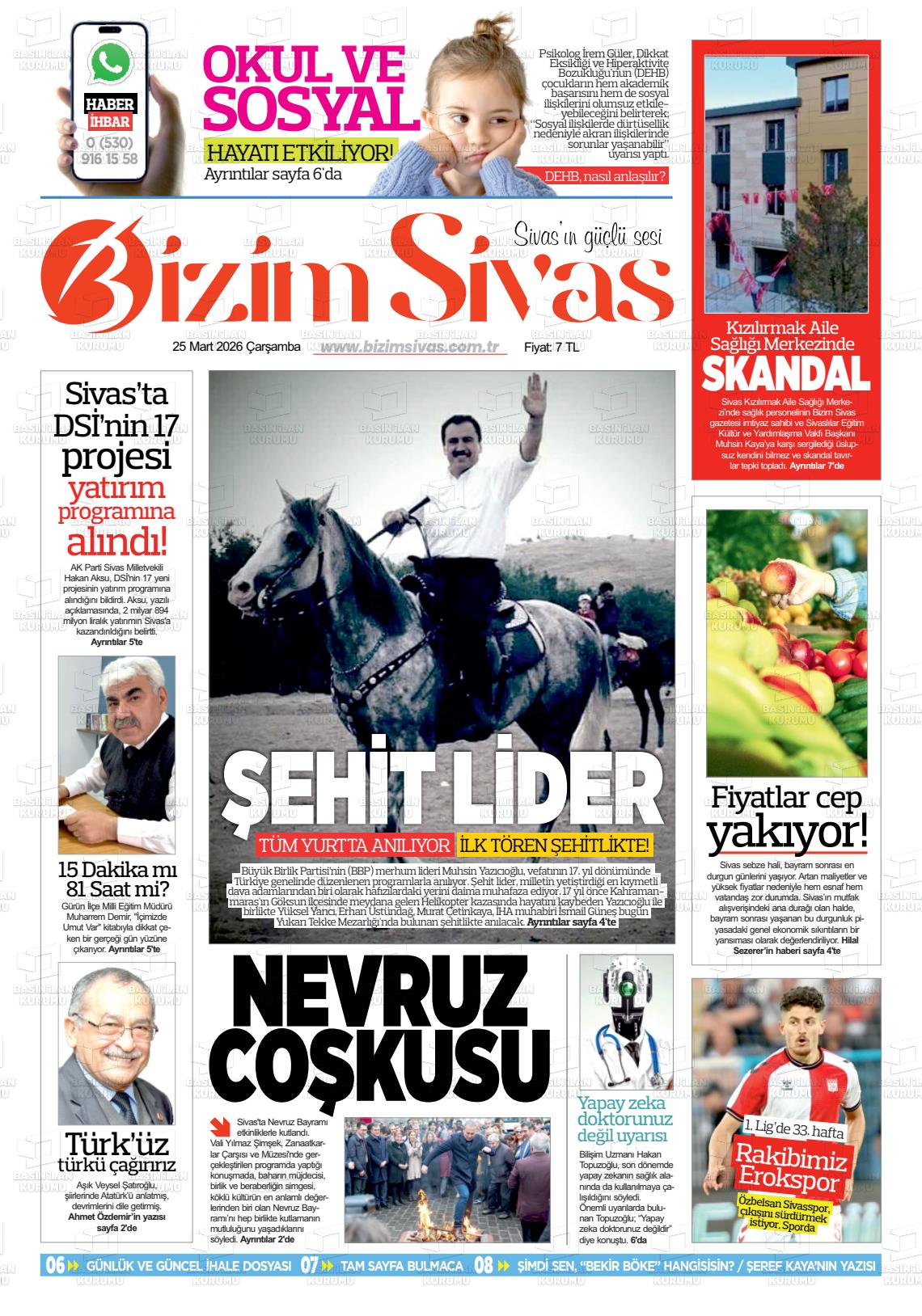 Sivas Bizim 25.03.2026