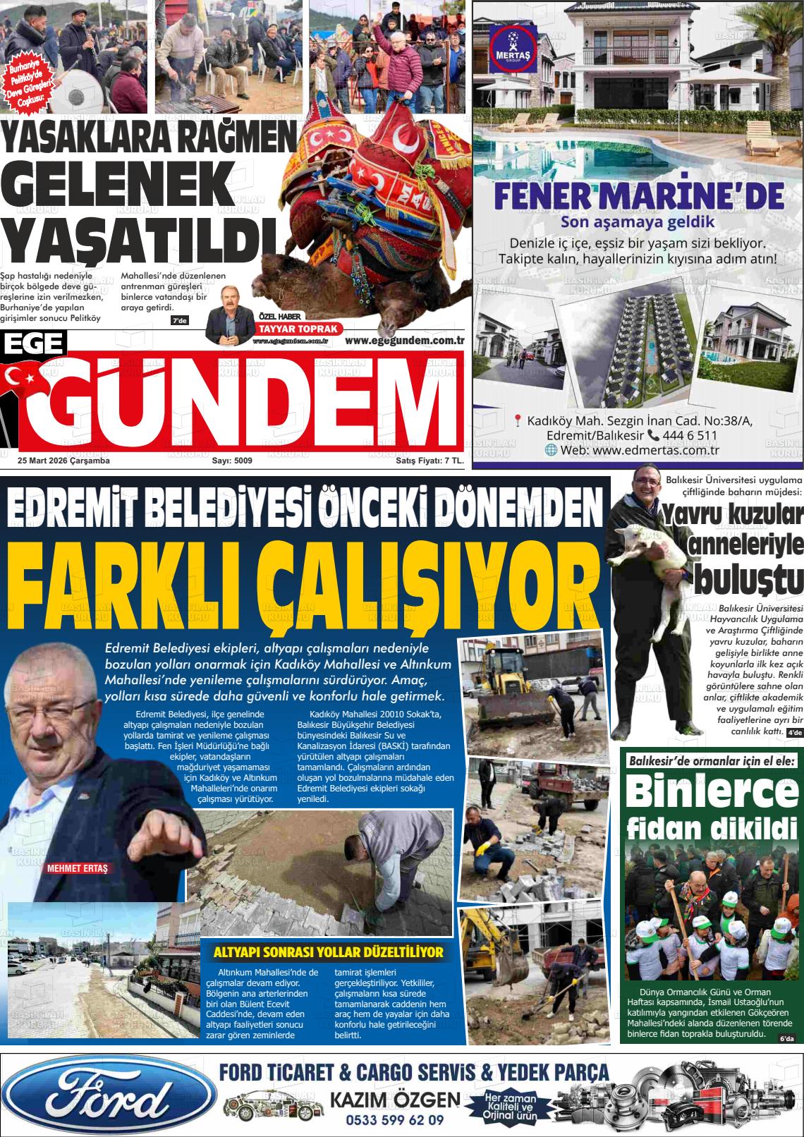 Balikesir Egegundem 25.03.2026