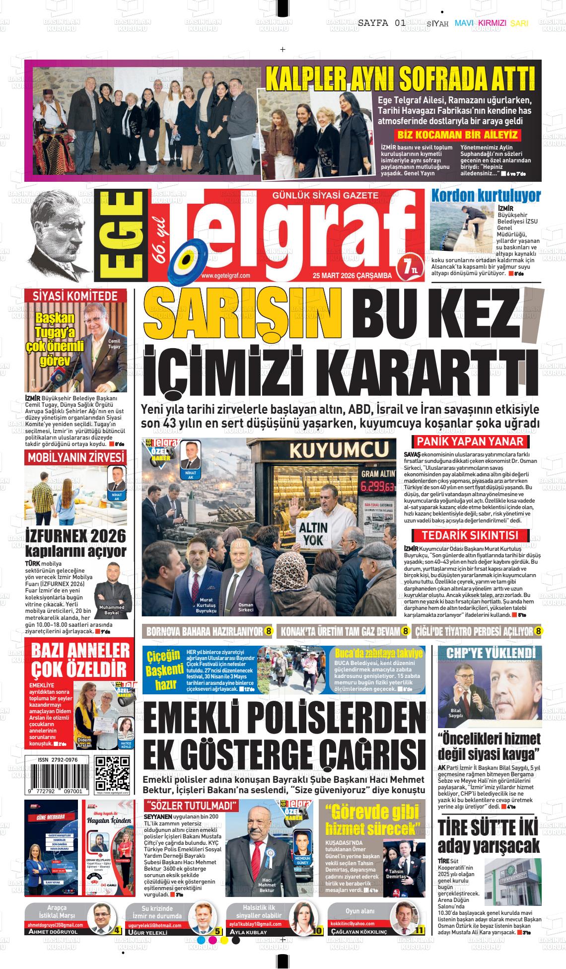 Izmir Egetelgraf 25.03.2026