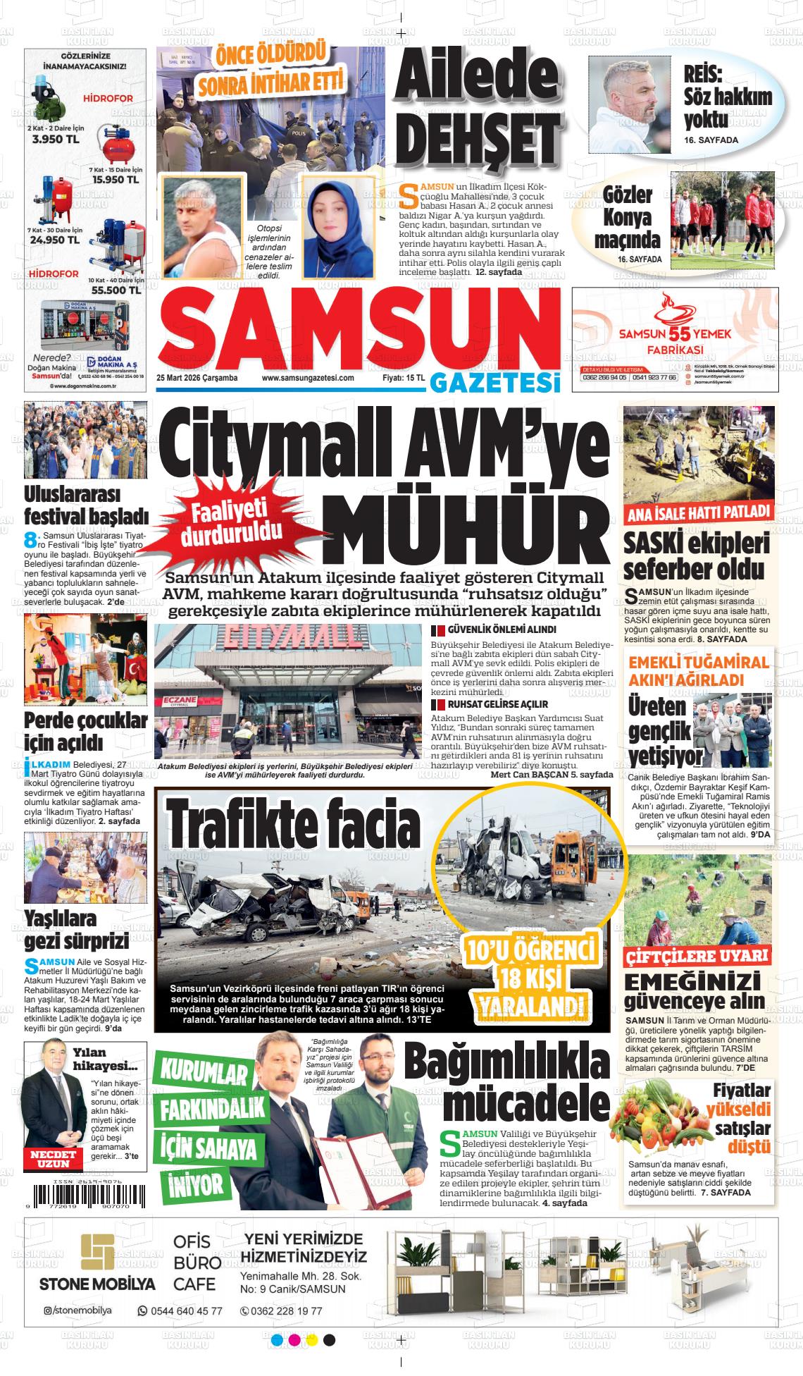 Samsun Ekip 25.03.2026