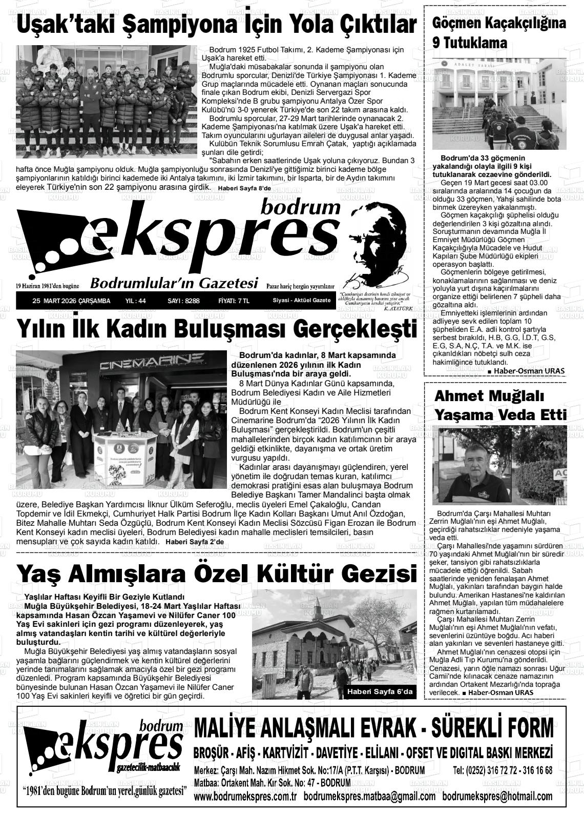 Mugla Ekspresbodrum 25.03.2026