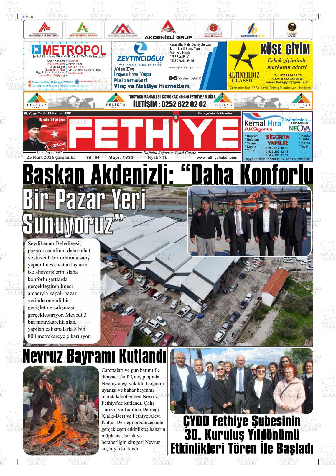 Mugla Fethiye 25.03.2026