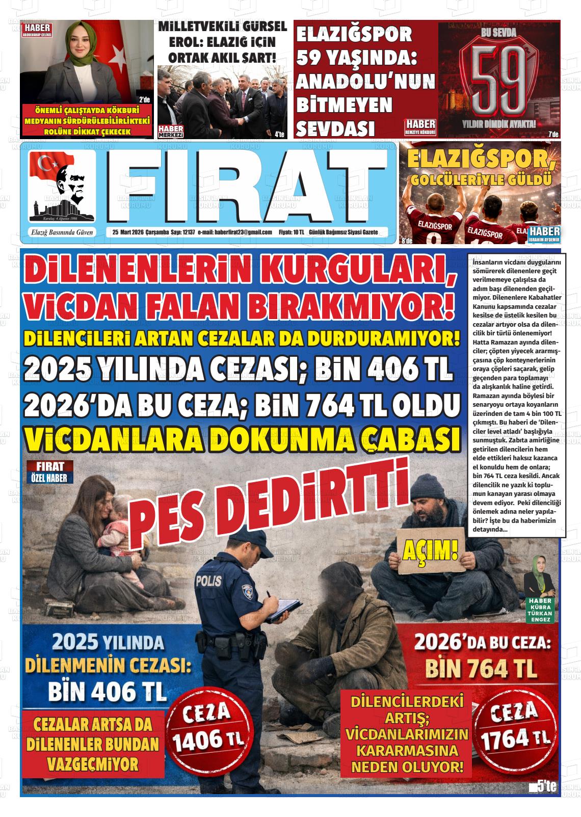 Elazig Firatgazetesi 25.03.2026