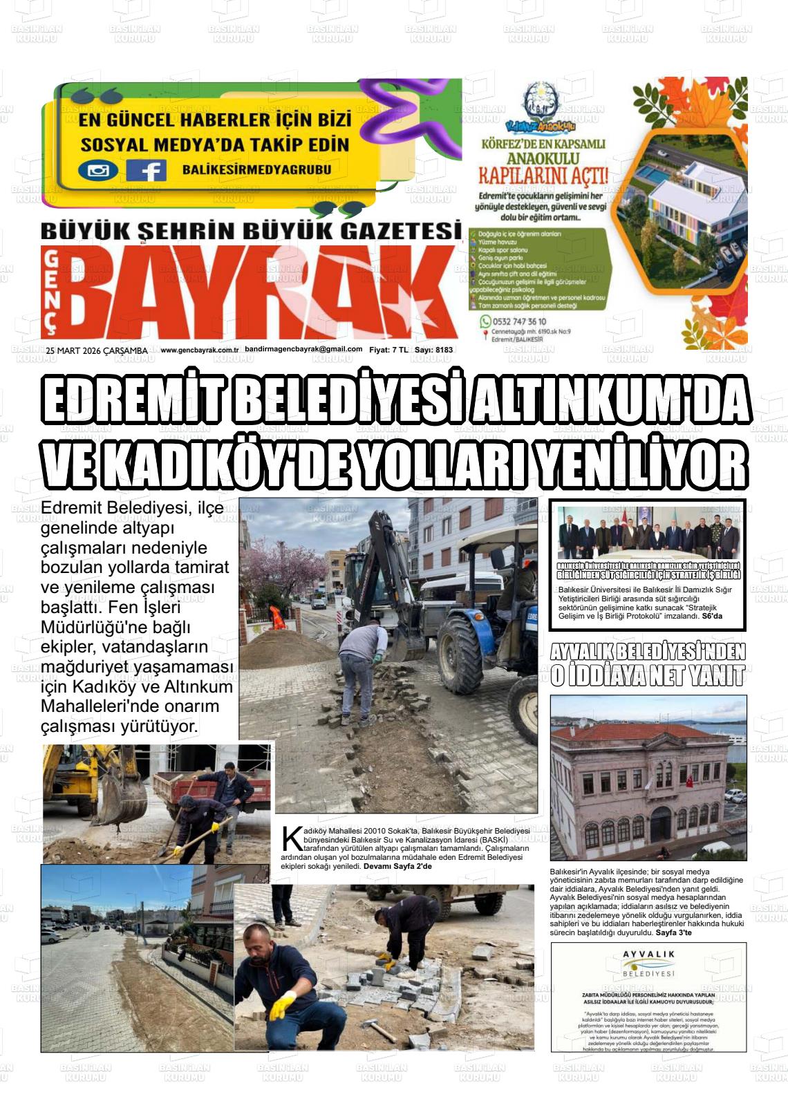 Balikesir Gencbayrak 25.03.2026
