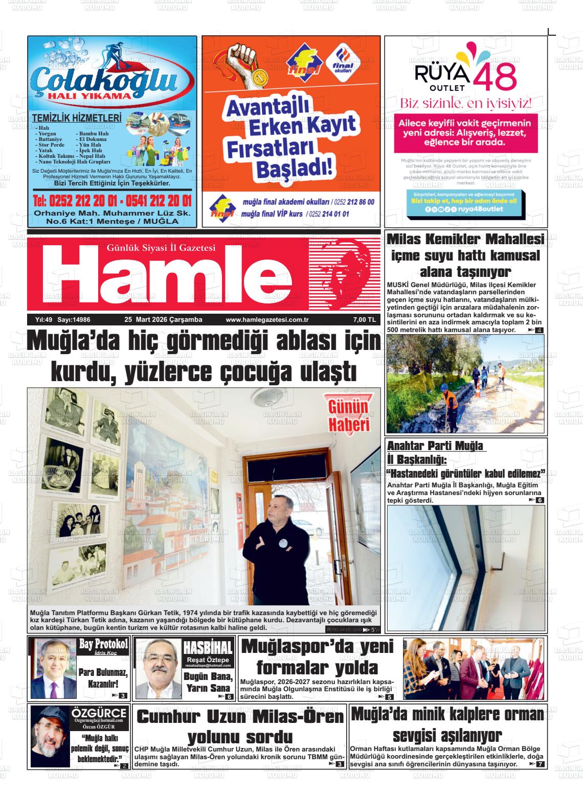 Mugla Hamle 25.03.2026