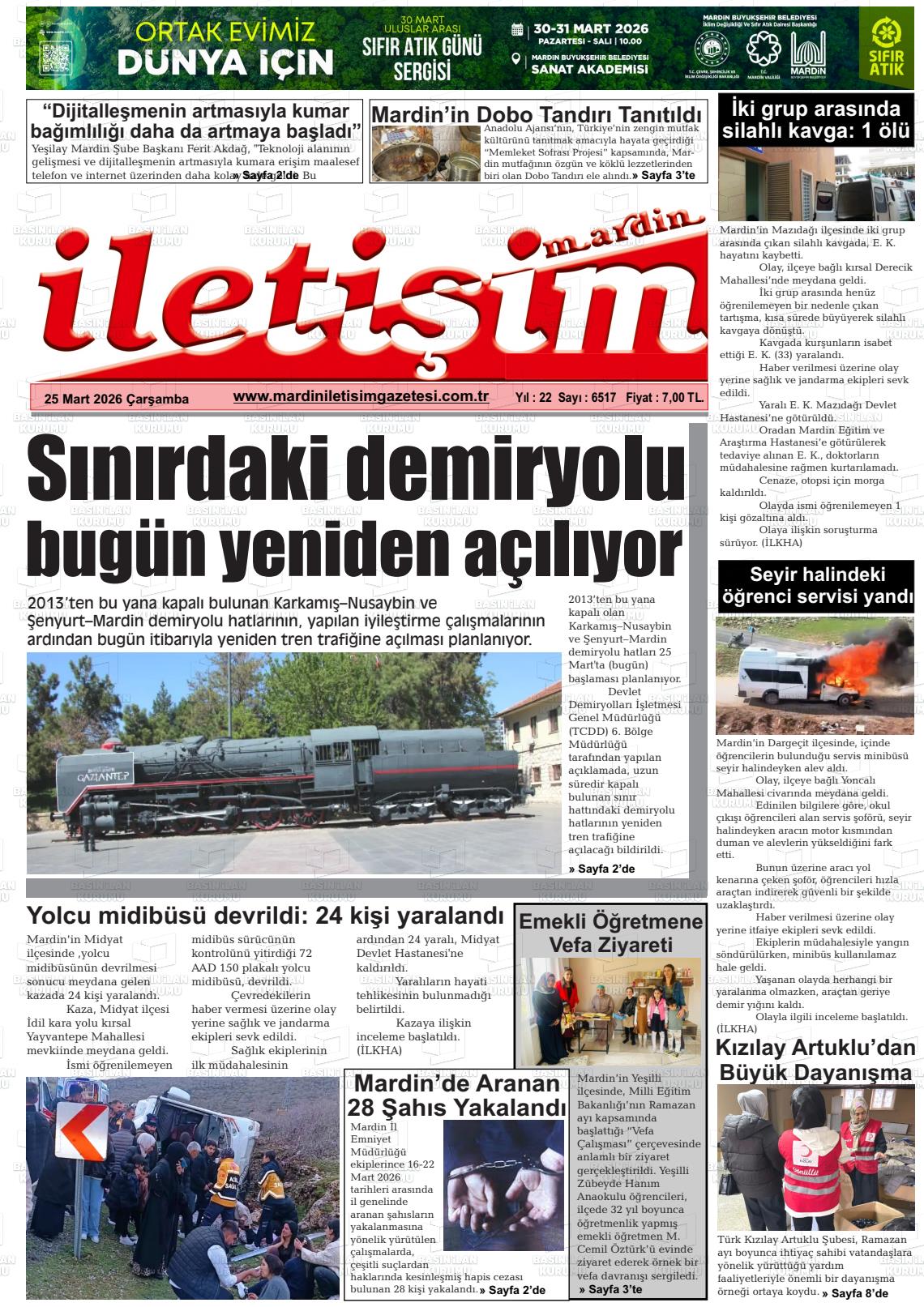 Mardin Iletisim 25.03.2026