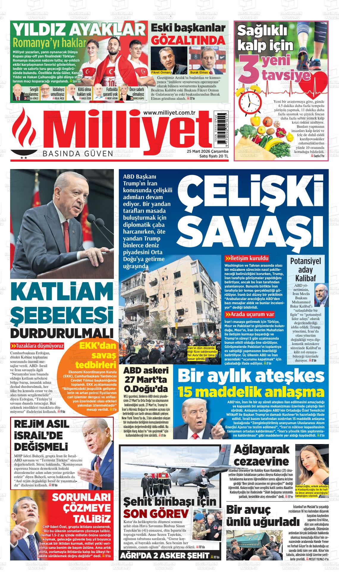 Milliyet Gazetesi 25.03.2026