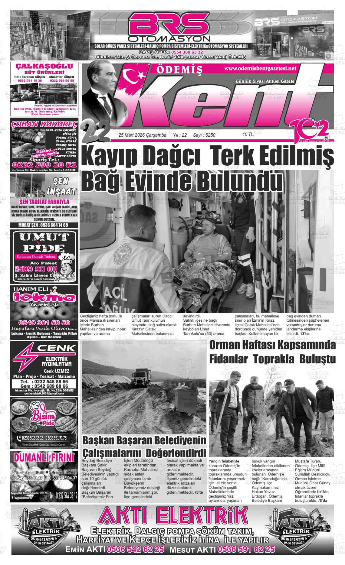 Izmir Odemiskent 25.03.2026