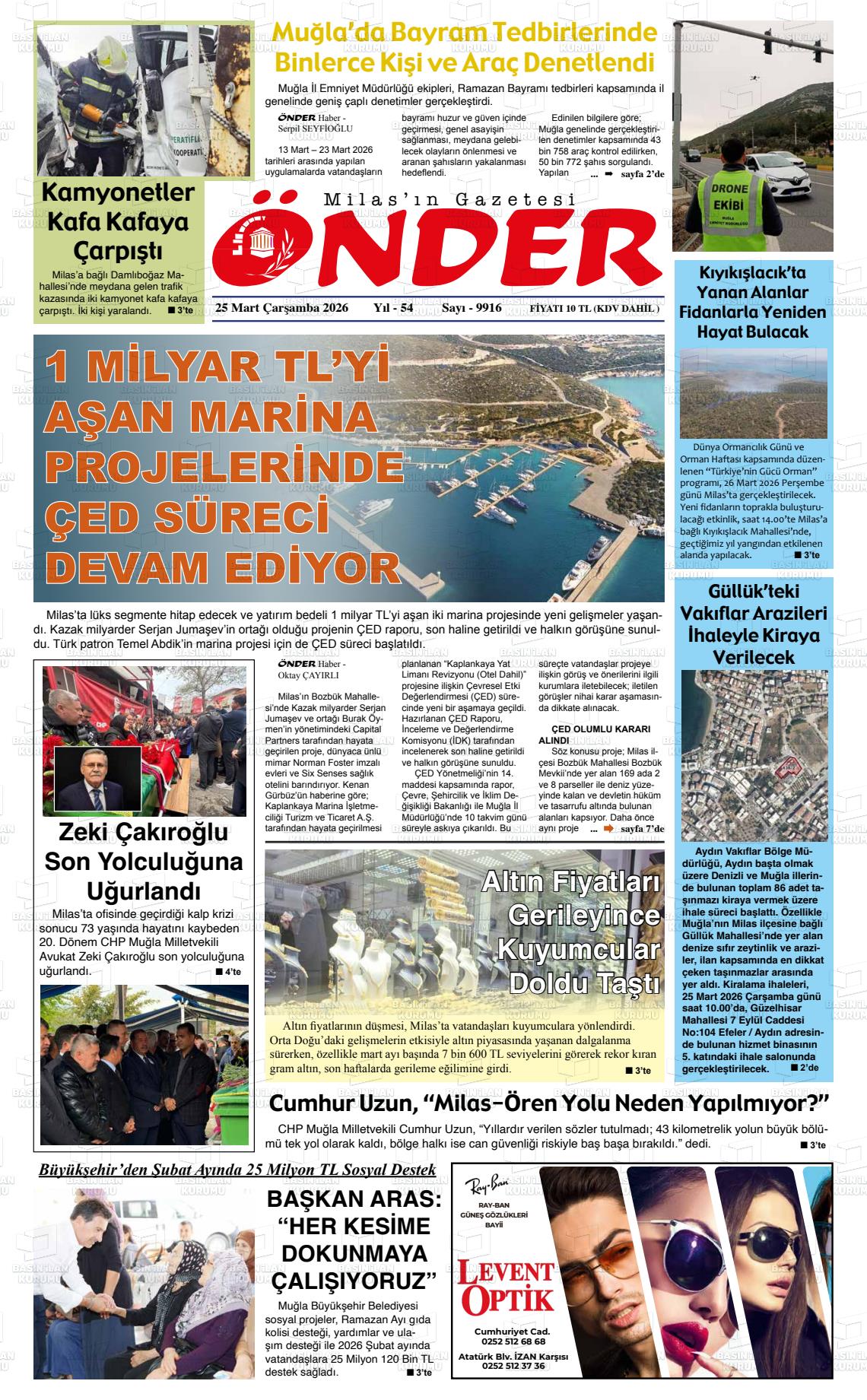 Mugla Onder 25.03.2026