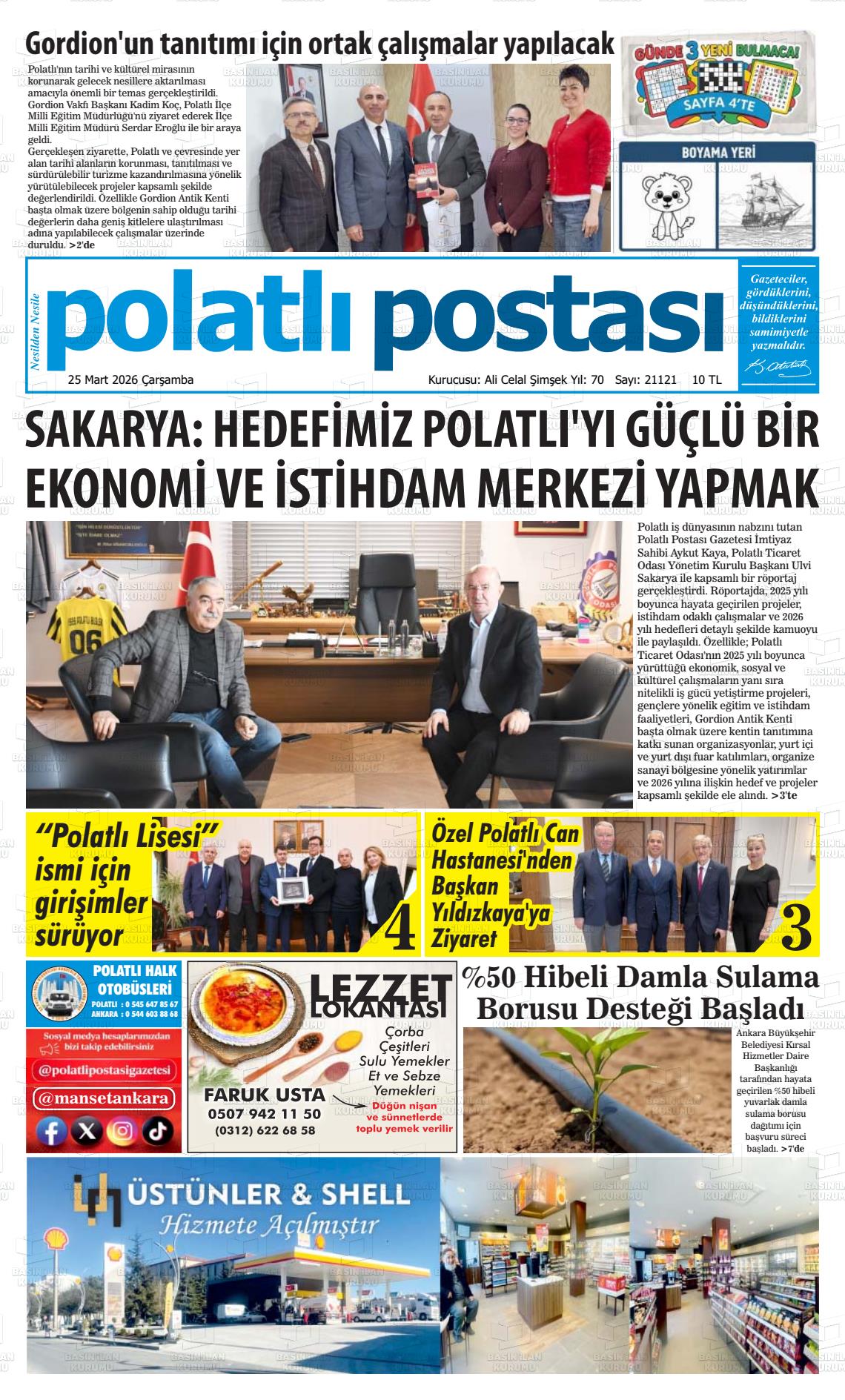 Ankara Polatlipostasi 25.03.2026