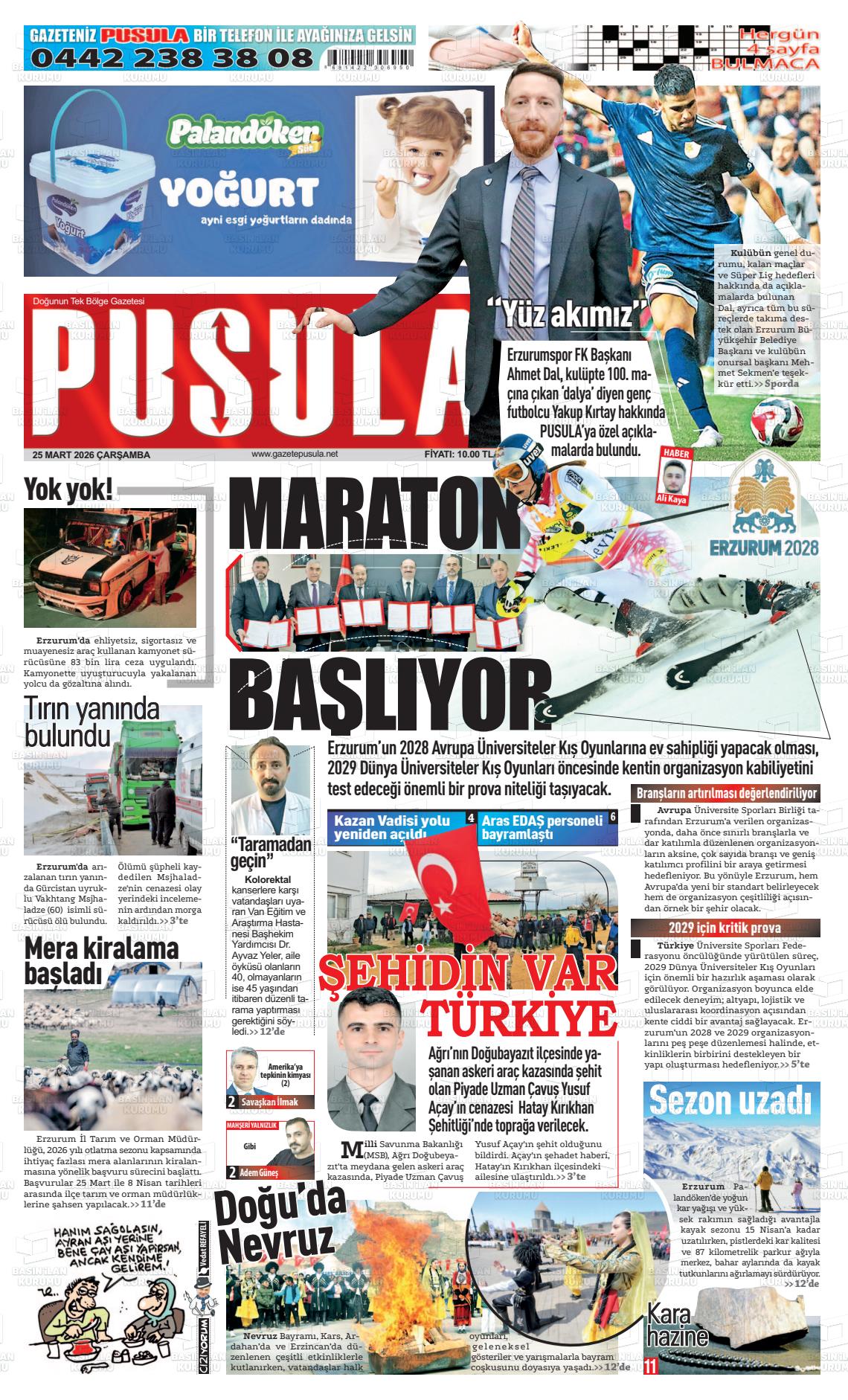 Zonguldak Pusula 25.03.2026