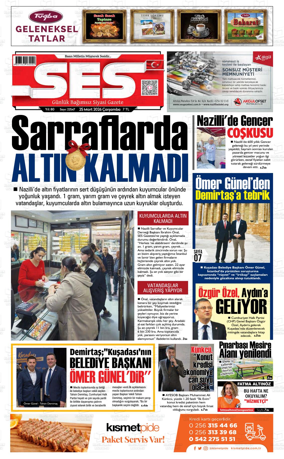 Hatay Ses 25.03.2026