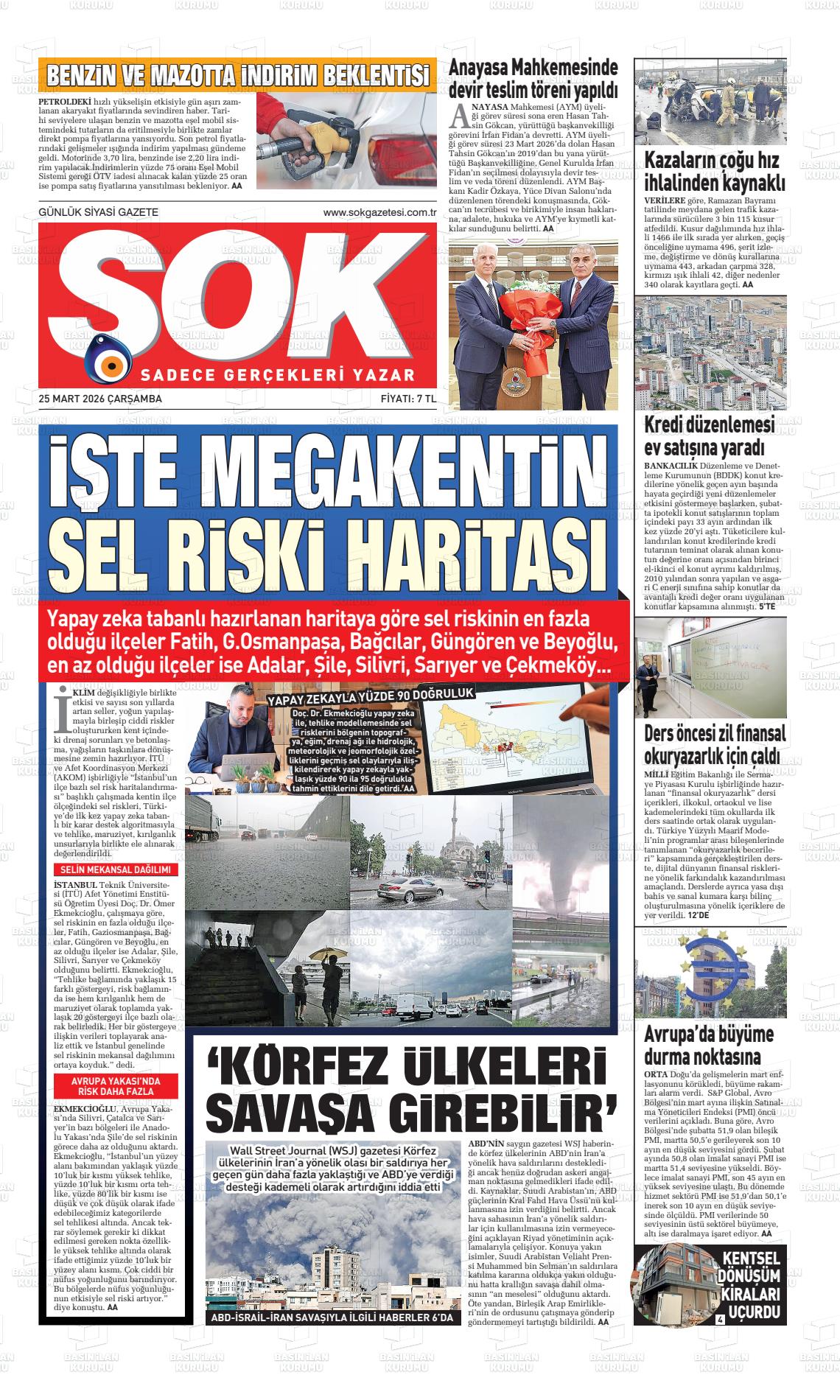 Istanbul Sok 25.03.2026