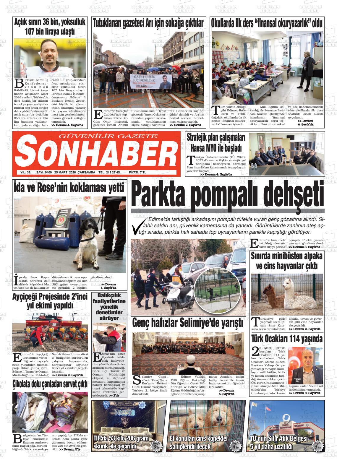 Eskisehir Sonhaber 25.03.2026