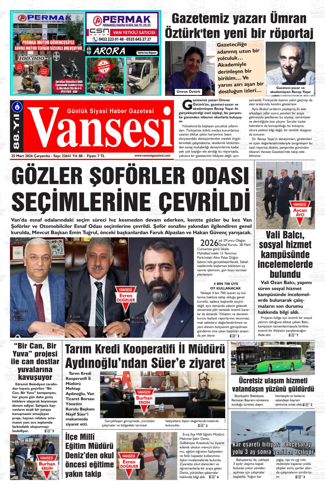 Van Sesi 25.03.2026