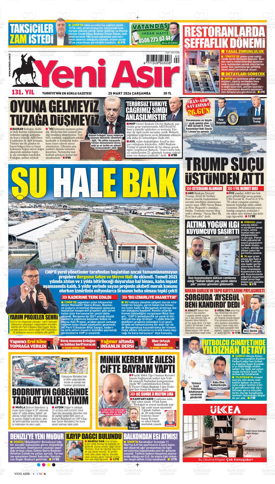 Izmir Yeniasir 25.03.2026