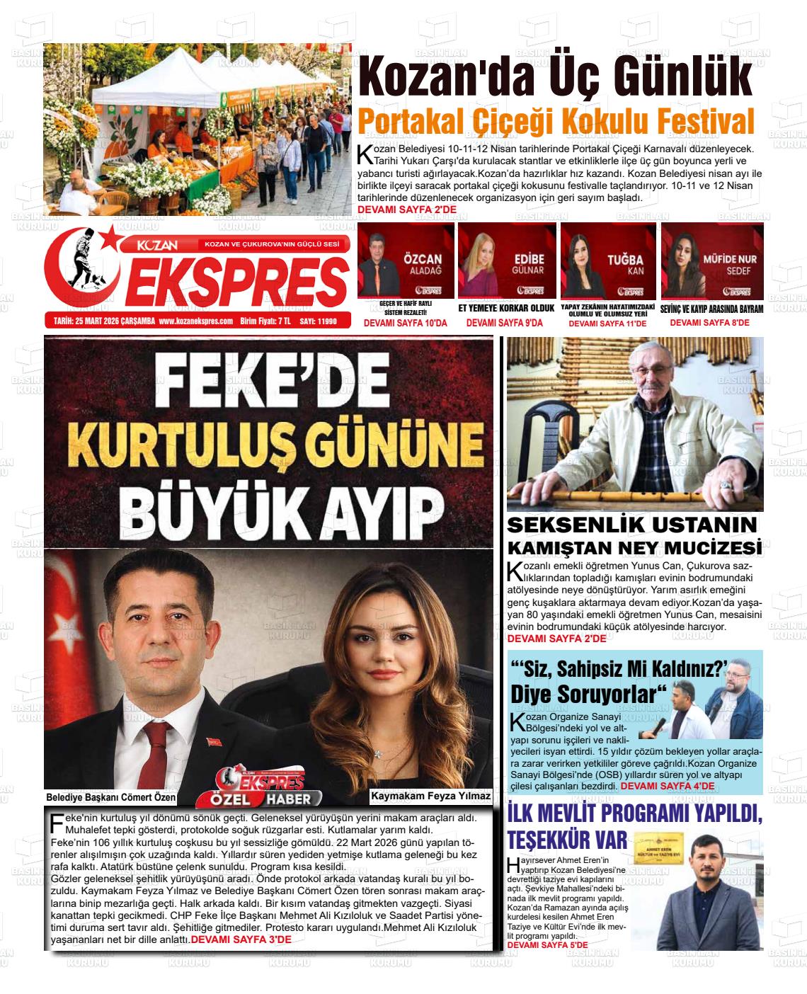 Adana Yenihursoz 25.03.2026