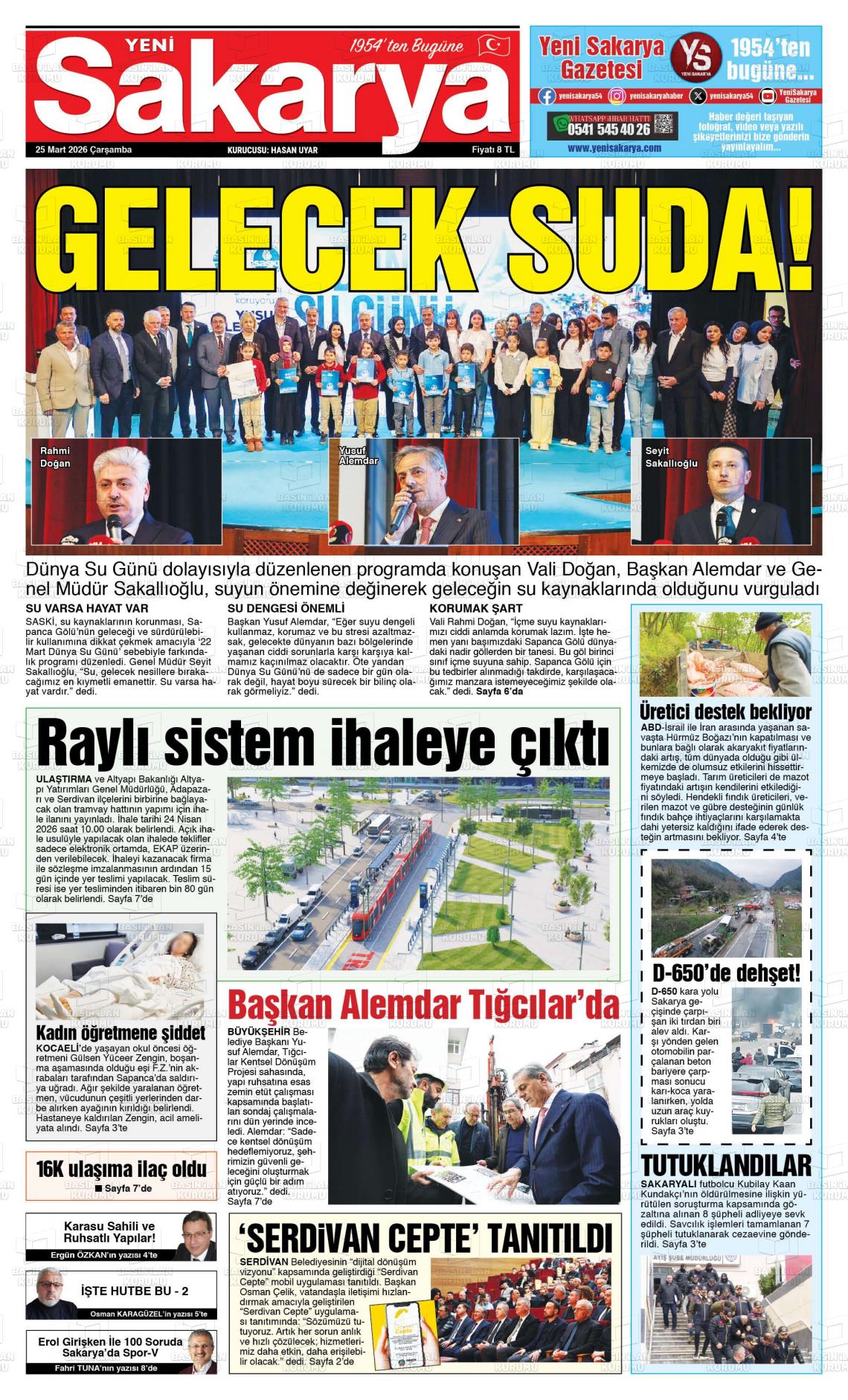 Sakarya Yeni 25.03.2026