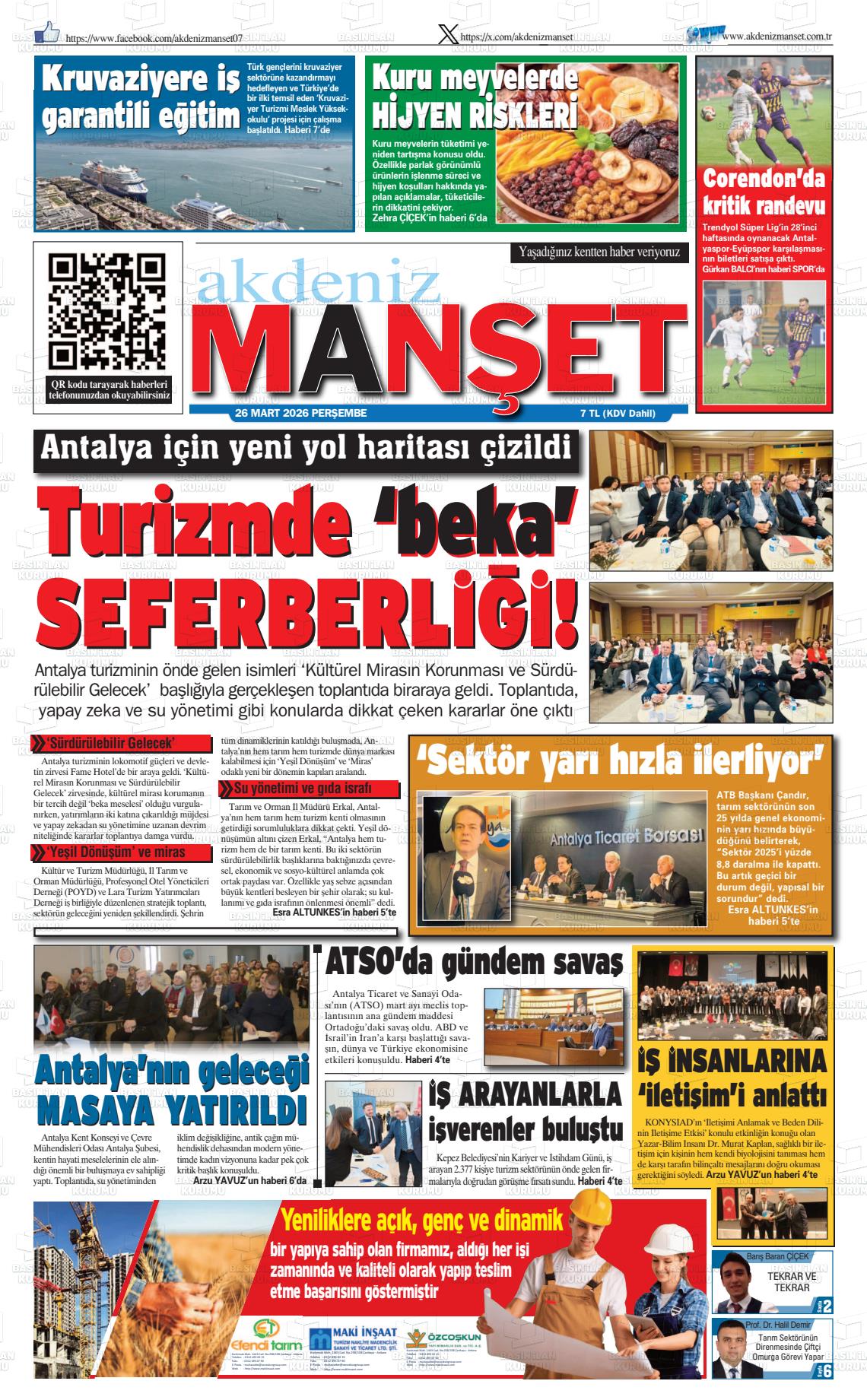 Antalya Akdenizmanset 26.03.2026