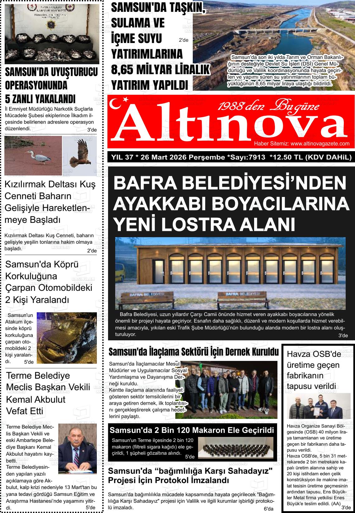 Samsun Altinova 26.03.2026