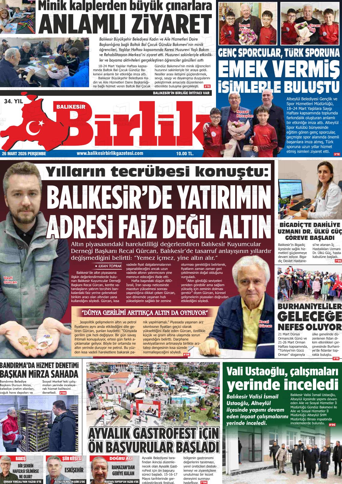 Balikesir Birlik 26.03.2026