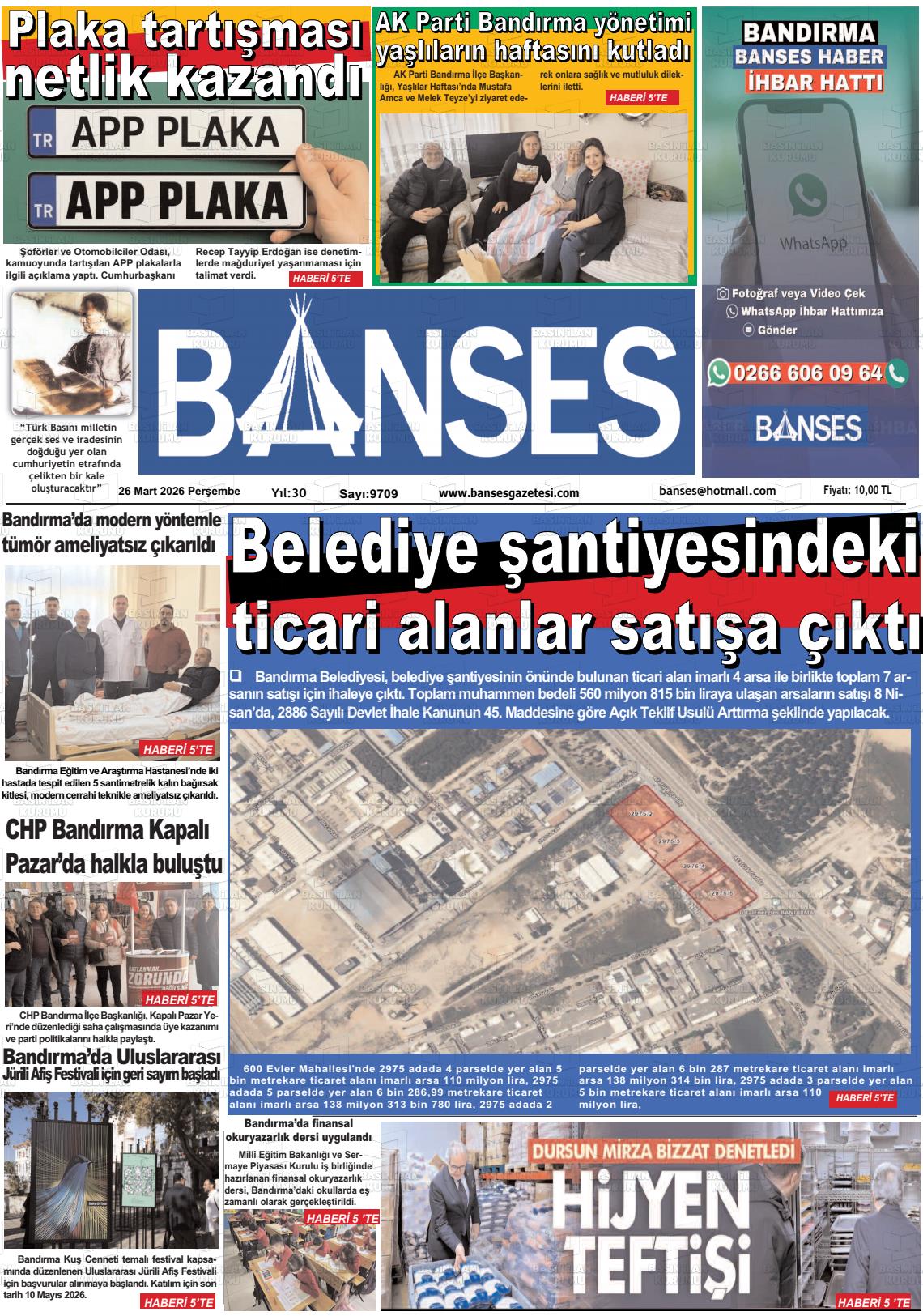 Balikesir Banses 26.03.2026