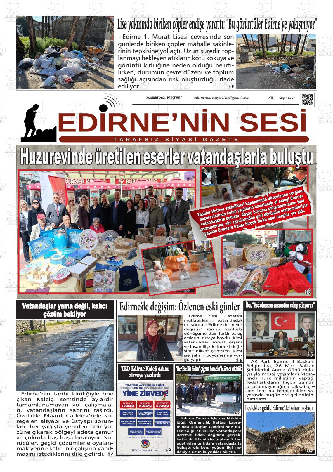 Edirne Star 26.03.2026