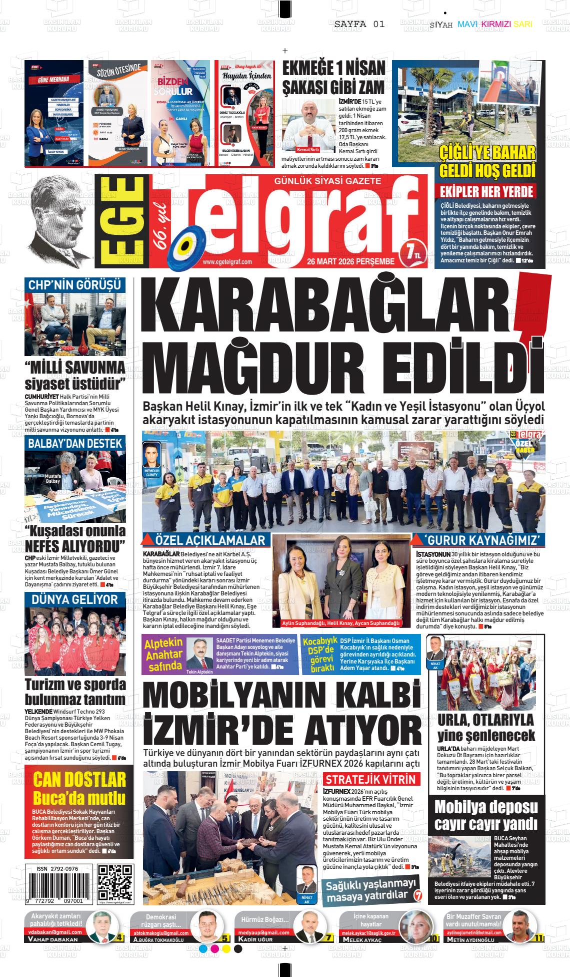 Izmir Egetelgraf 26.03.2026