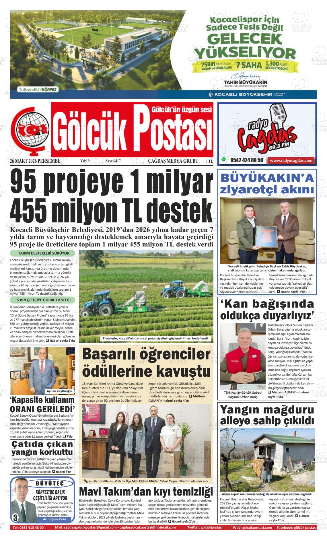 Kocaeli Golcukpostasi 26.03.2026