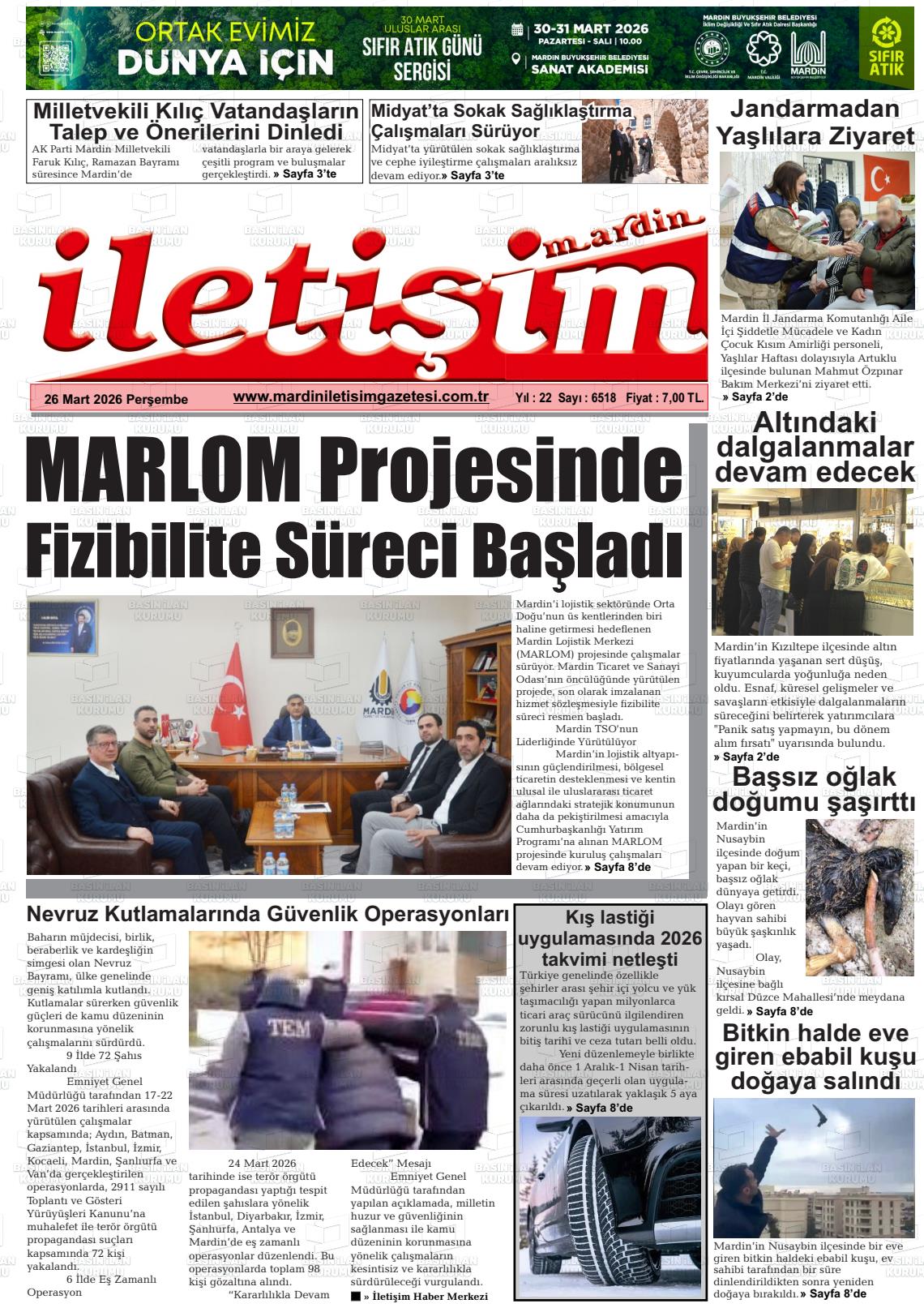 Mardin Iletisim 26.03.2026