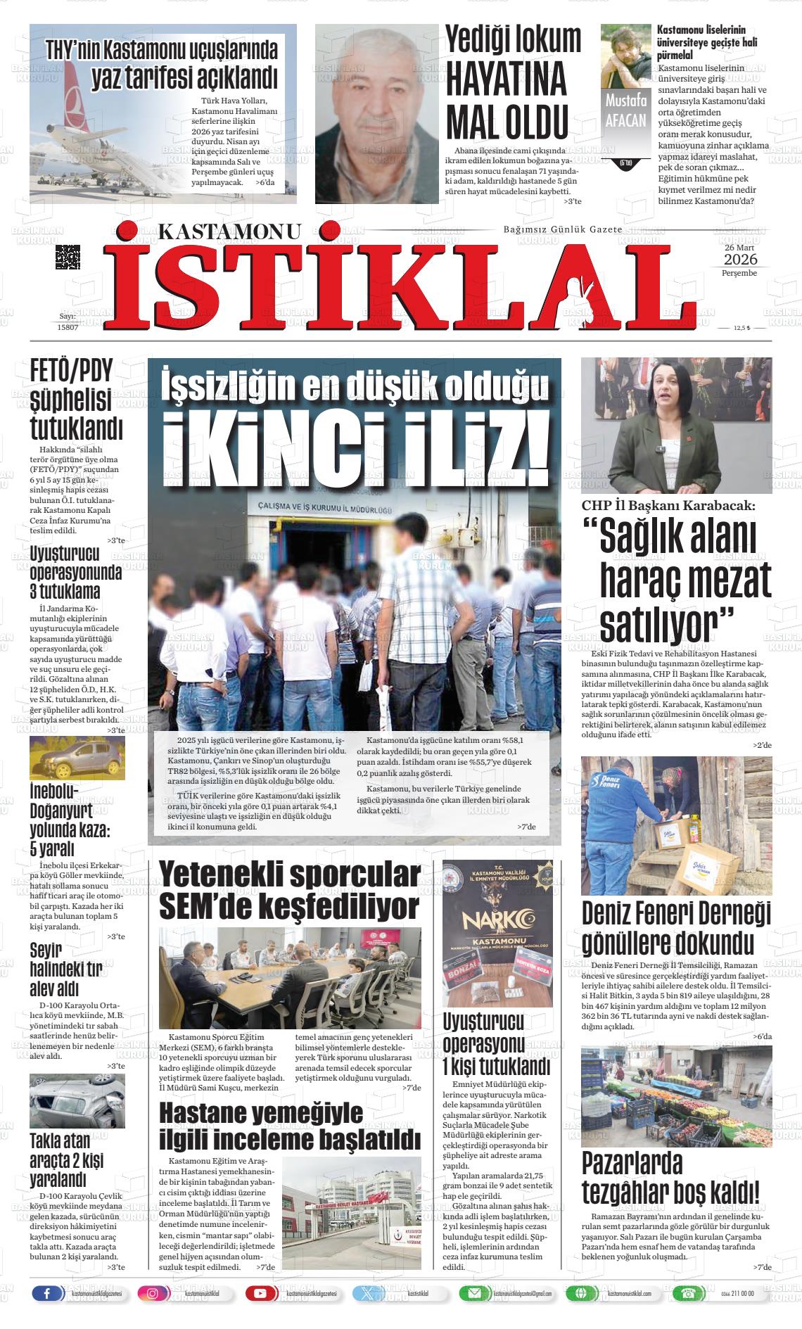 Kastamonu 26.03.2026