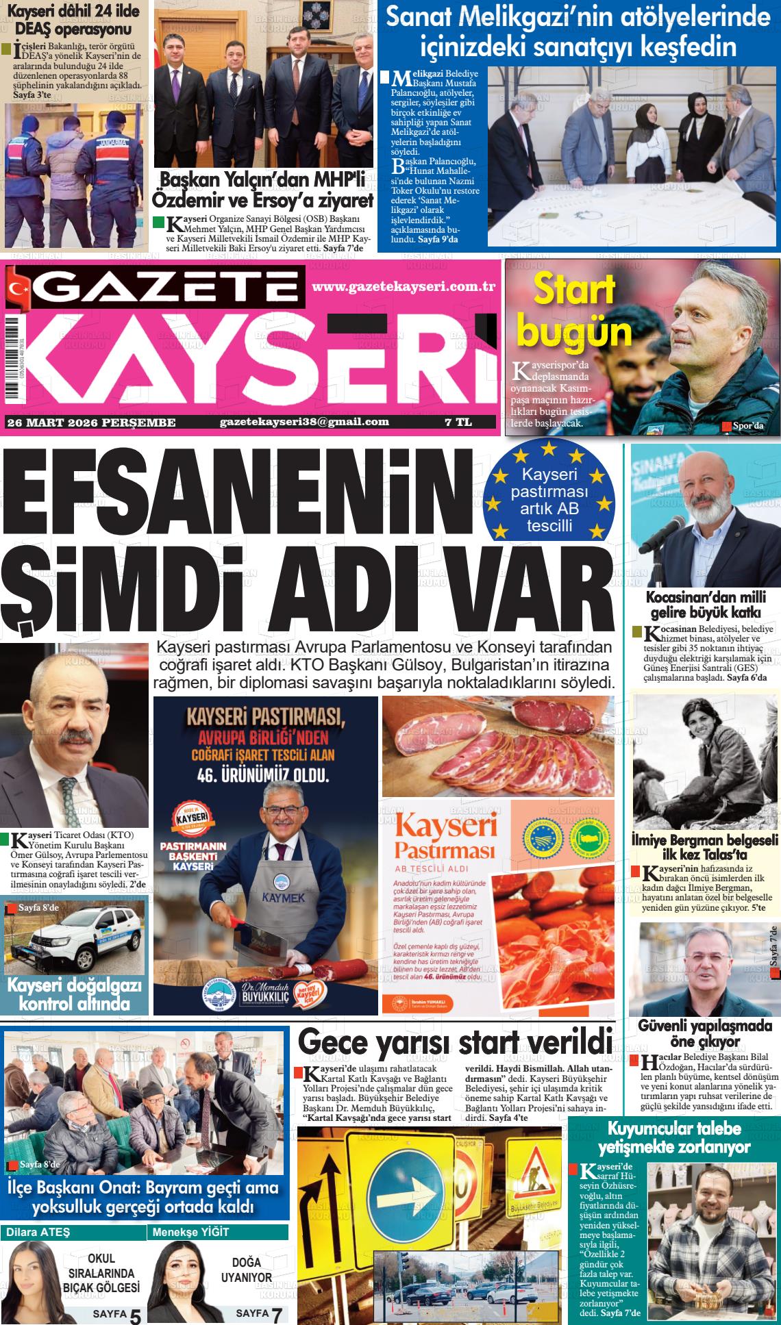 Kayseri Haber 38 26.03.2026
