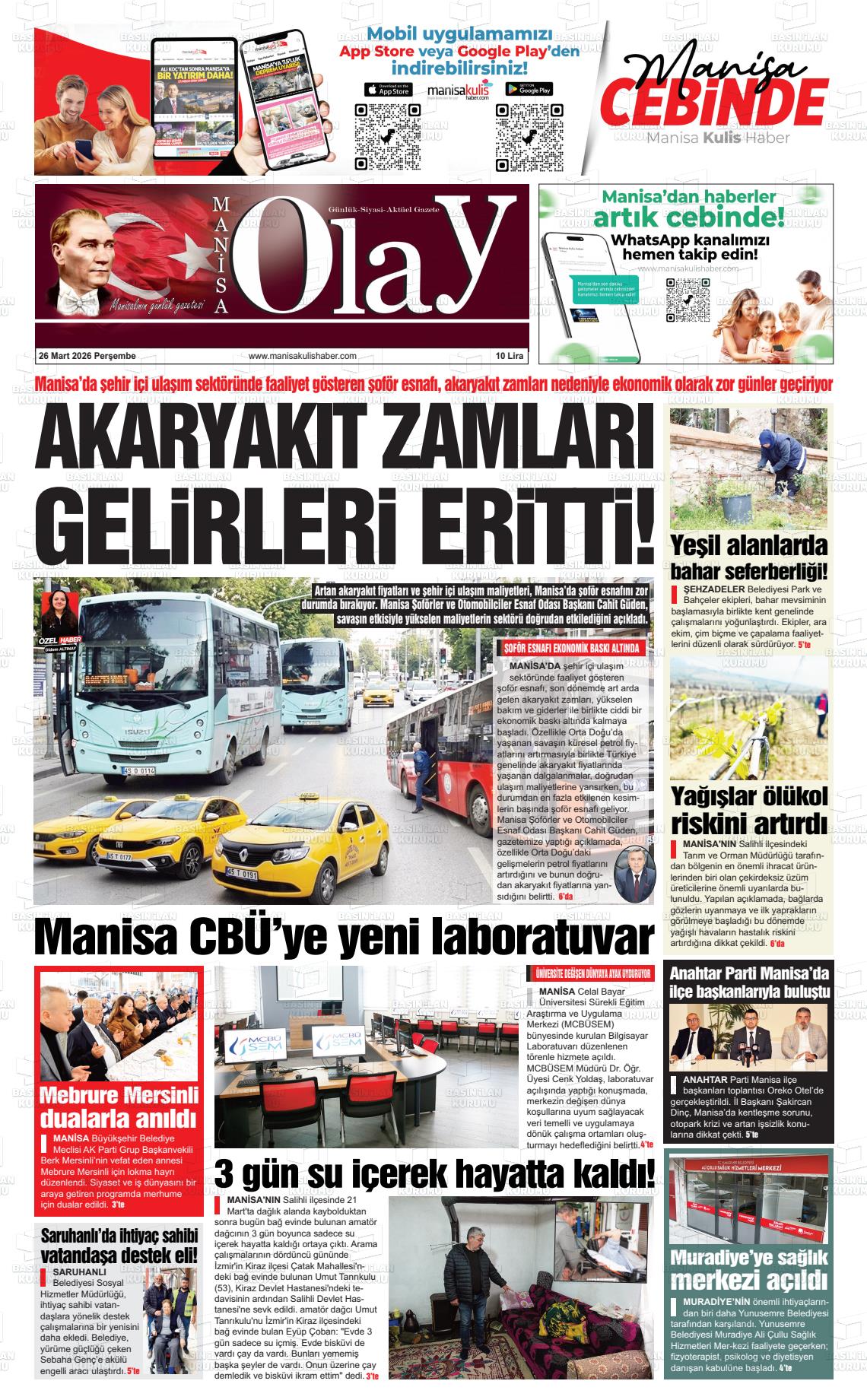 Manisa Olay 26.03.2026