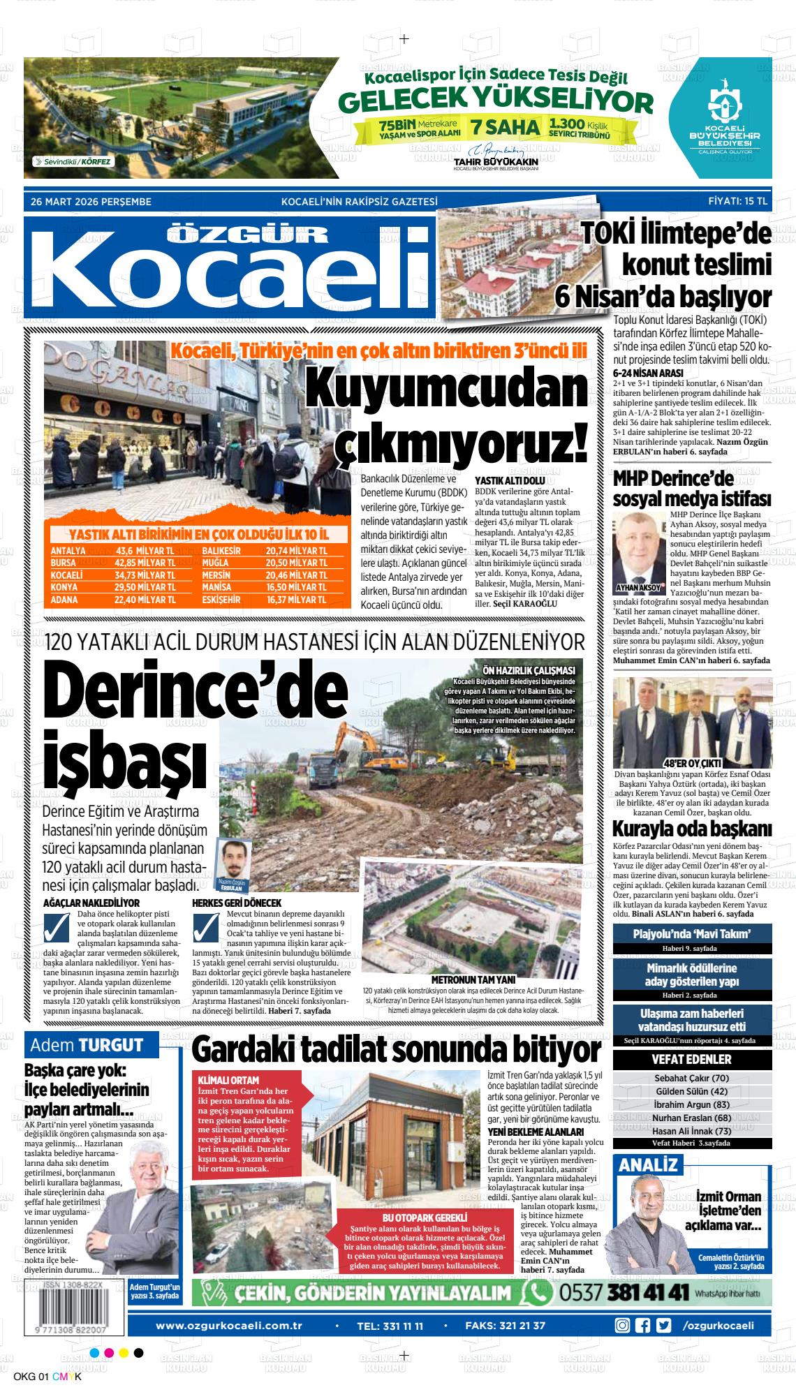 Kocaeli Ozgur 26.03.2026