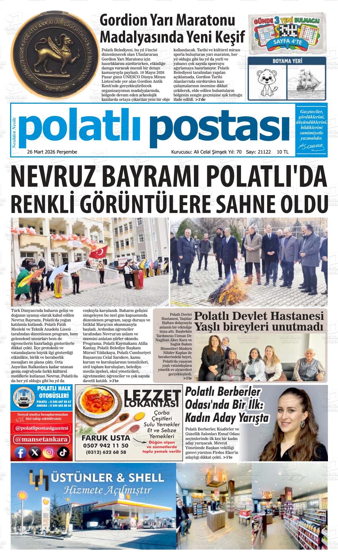 Ankara Polatlipostasi 26.03.2026