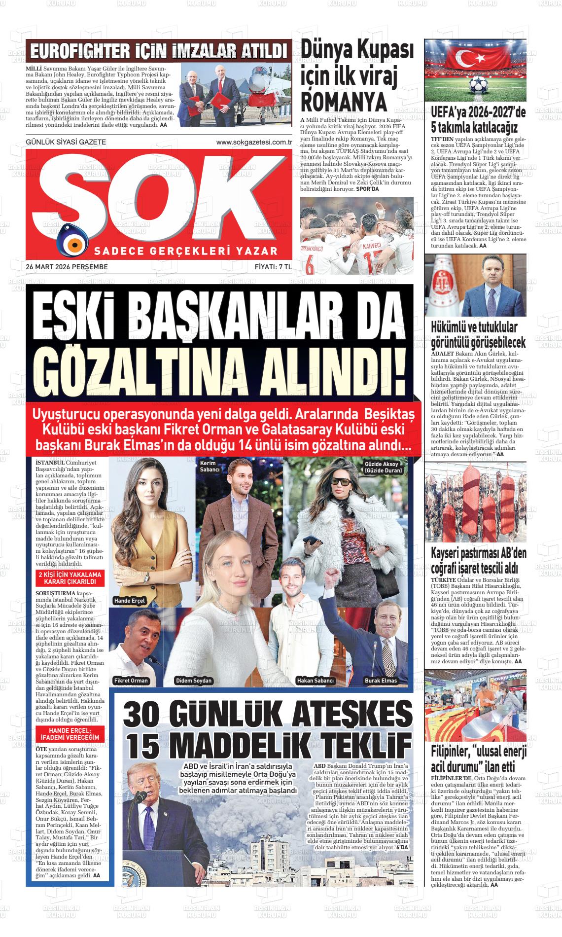 Istanbul Sok 26.03.2026