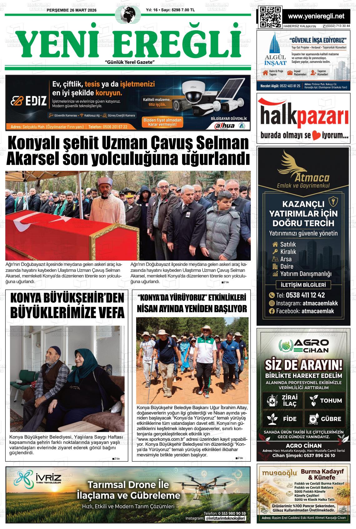 Konya Yenieregli 26.03.2026