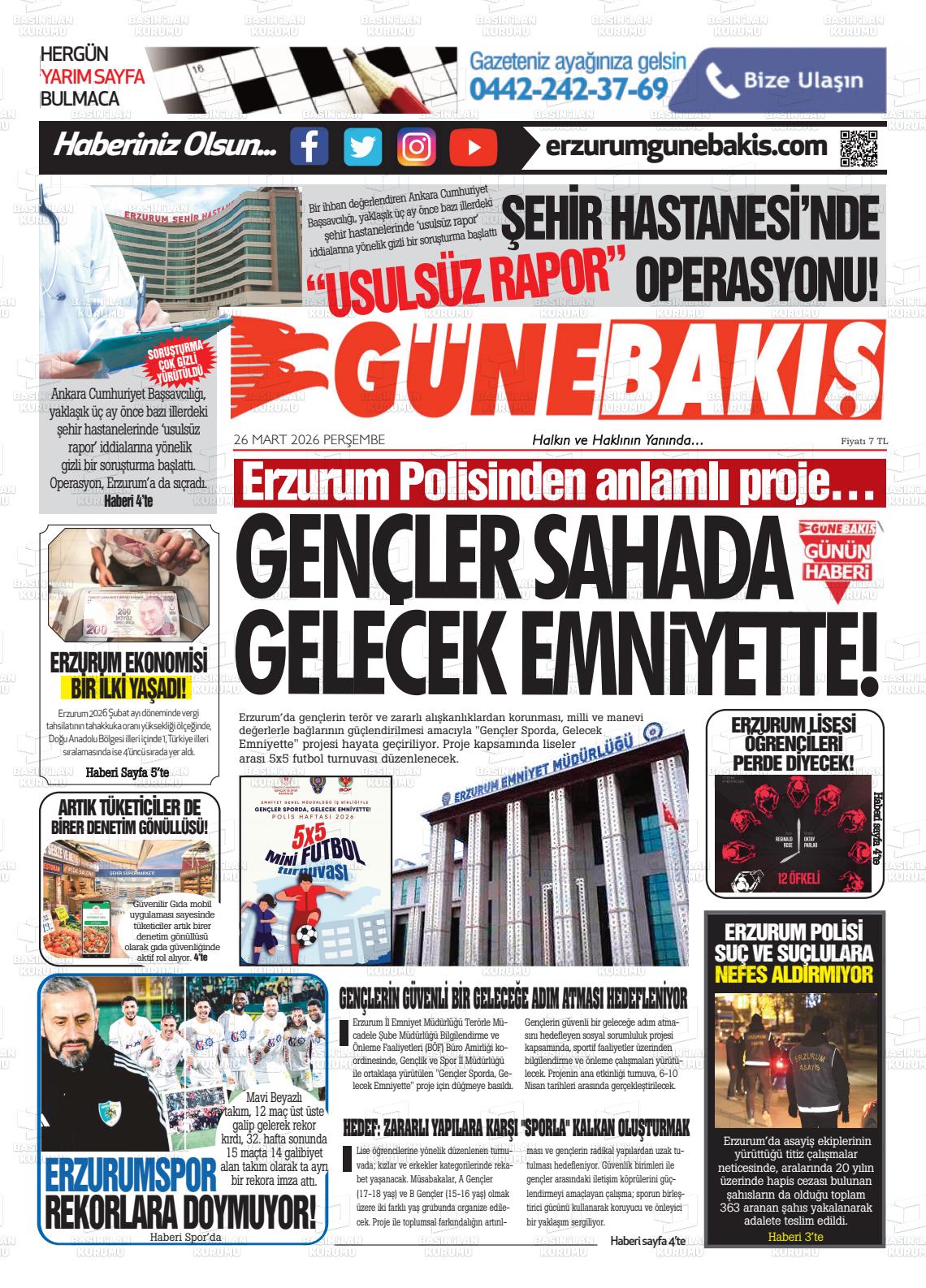 Erzurum Yenikusak 26.03.2026